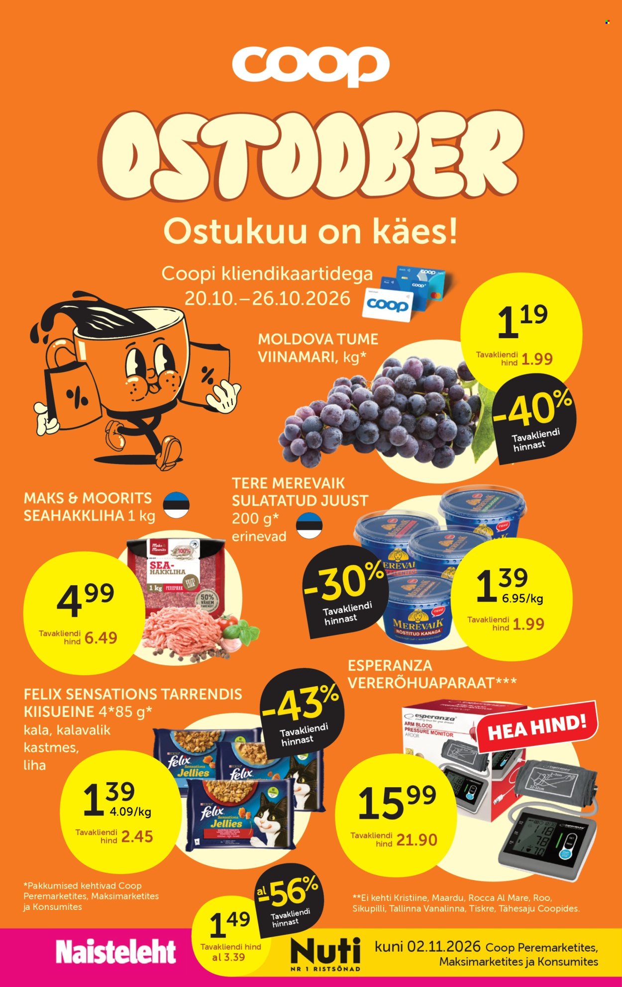 coop - Coop kliendileht (20.10 - 26.10.2026) - page: 1