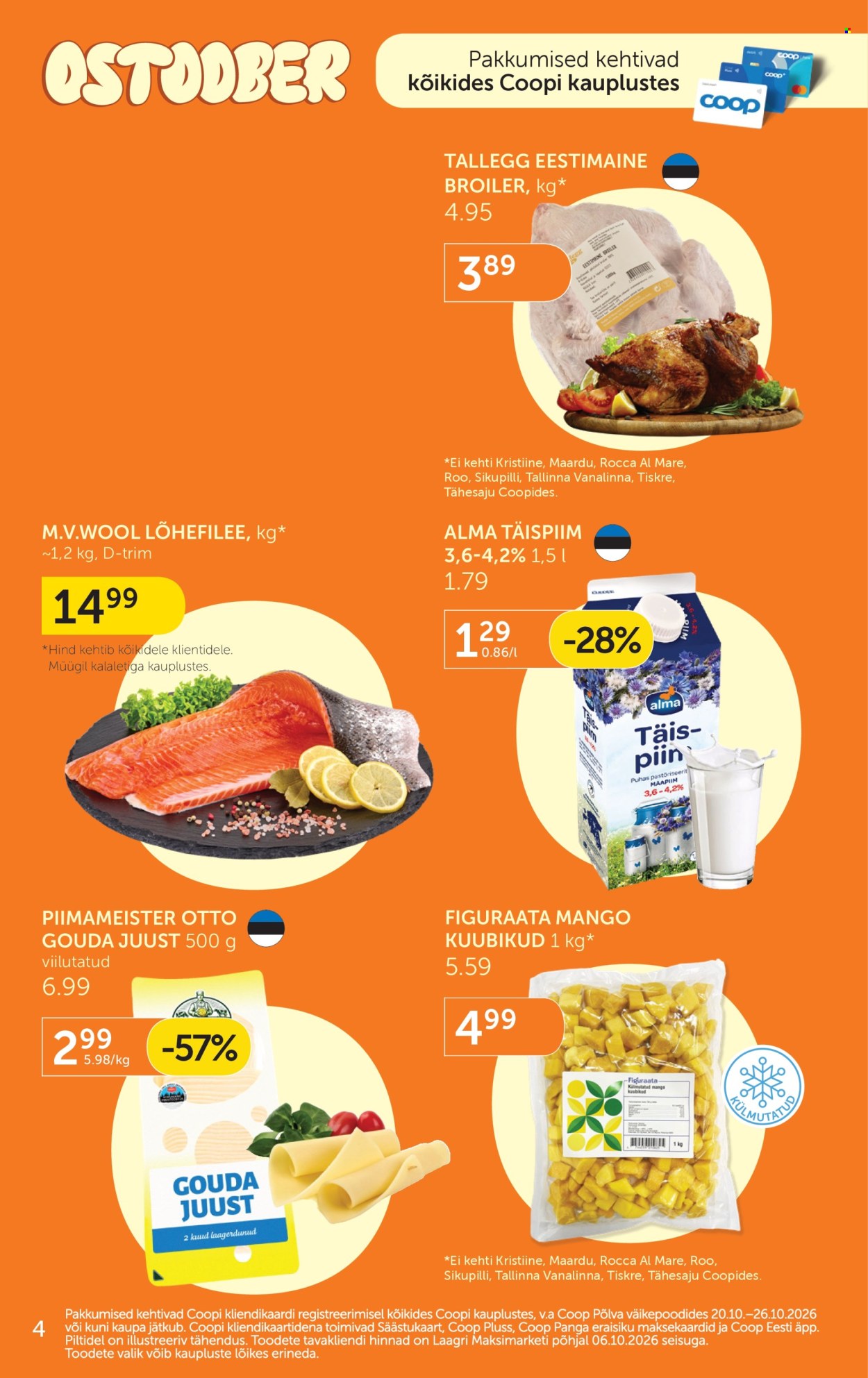 coop - Coop kliendileht (20.10 - 26.10.2026) - page: 4