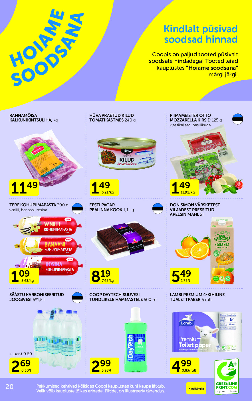 coop - Coop Eesti kliendileht (2026-10-20 - 2026-10-26) - page: 20