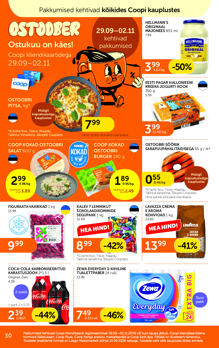 coop - Coop Eesti kliendileht (2026-10-20 - 2026-10-26) - page: 30