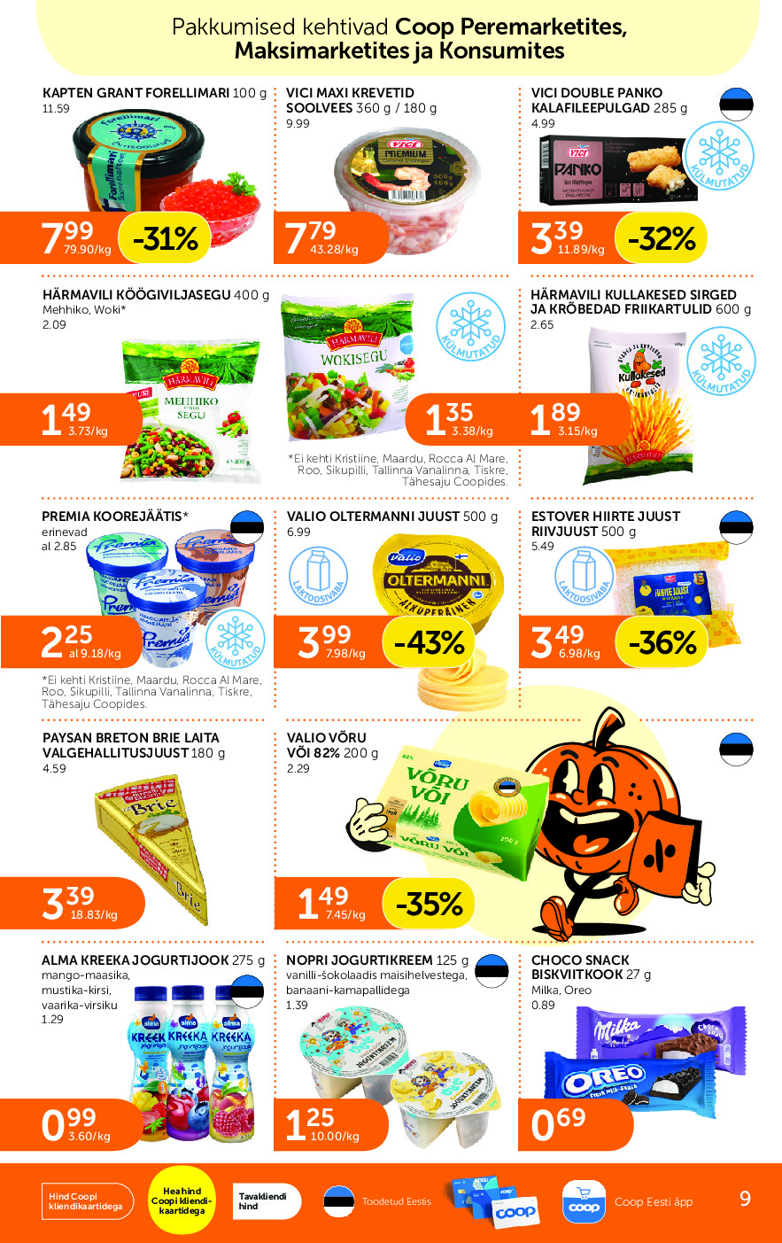 coop - Coop Eesti kliendileht (2026-10-20 - 2026-10-26) - page: 9