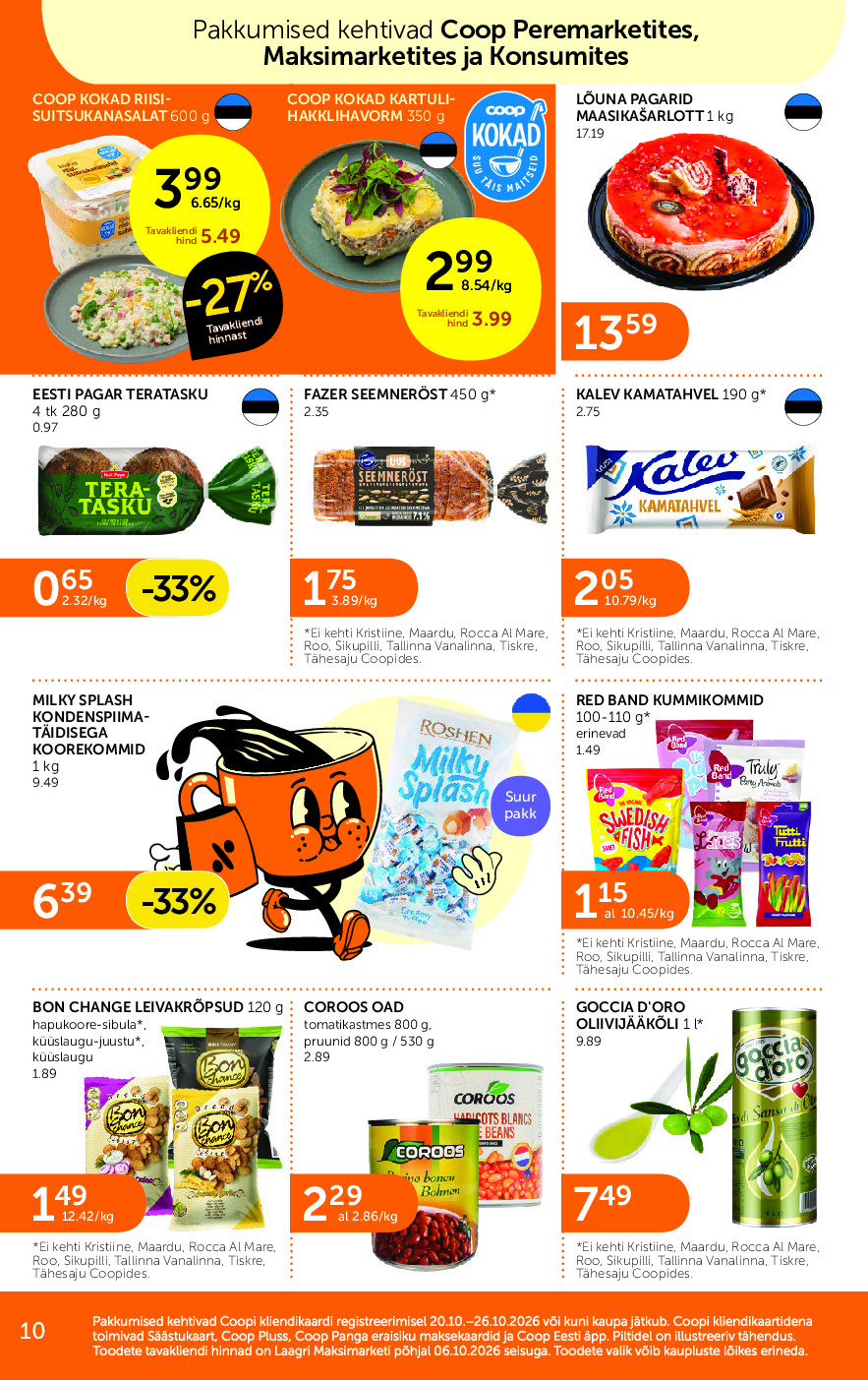 coop - Coop Eesti kliendileht (2026-10-20 - 2026-10-26) - page: 10