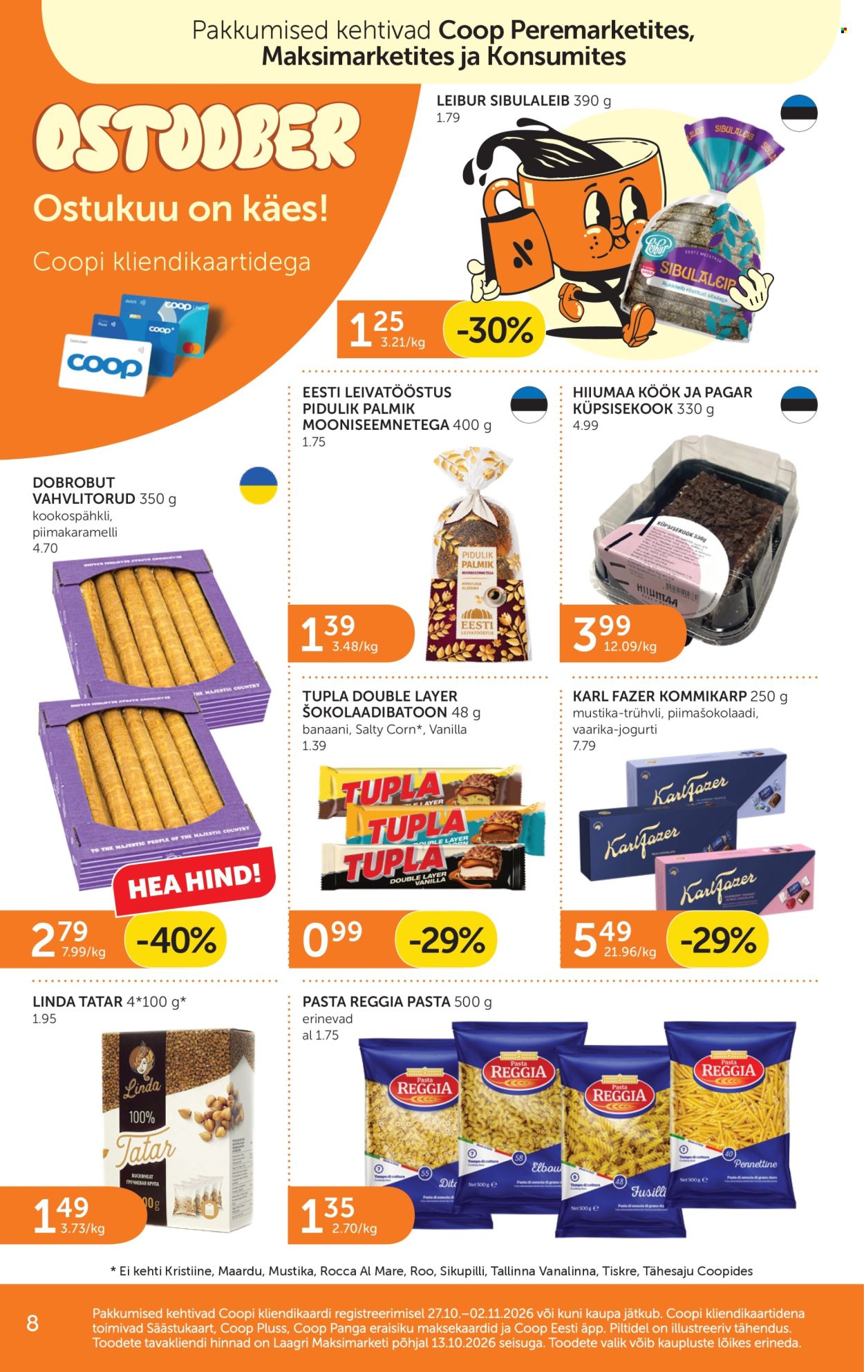 coop - Coop kliendileht (27.10 - 2.11.2026) - page: 8