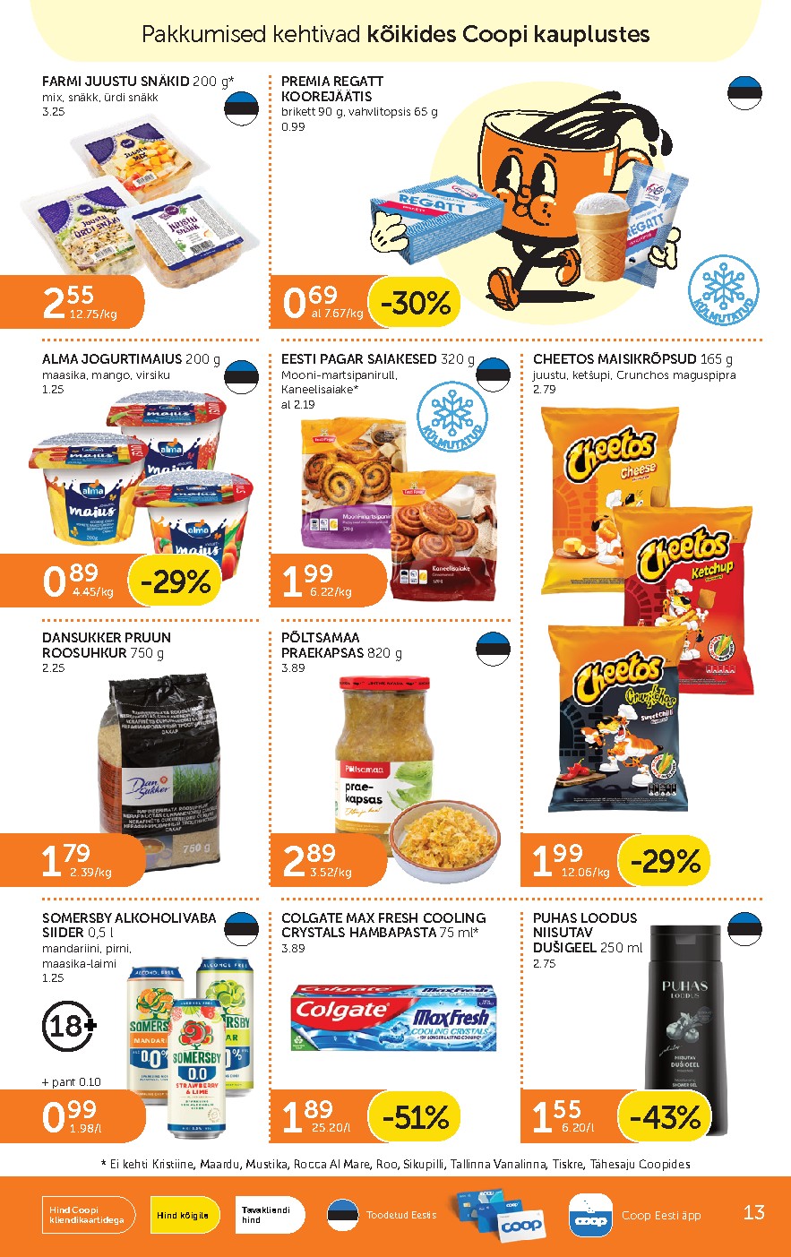 coop - Coop Eesti kliendileht (2026-10-27 - 2026-11-02) - page: 13