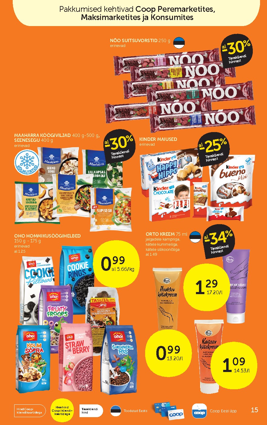 coop - Coop Eesti kliendileht (2026-10-27 - 2026-11-02) - page: 15