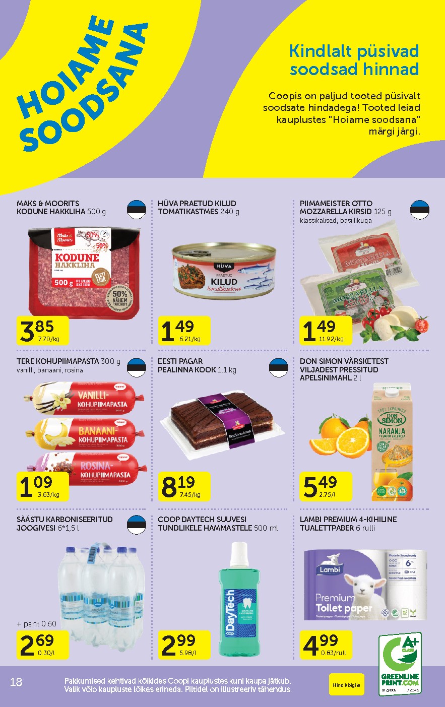 coop - Coop Eesti kliendileht (2026-10-27 - 2026-11-02) - page: 18