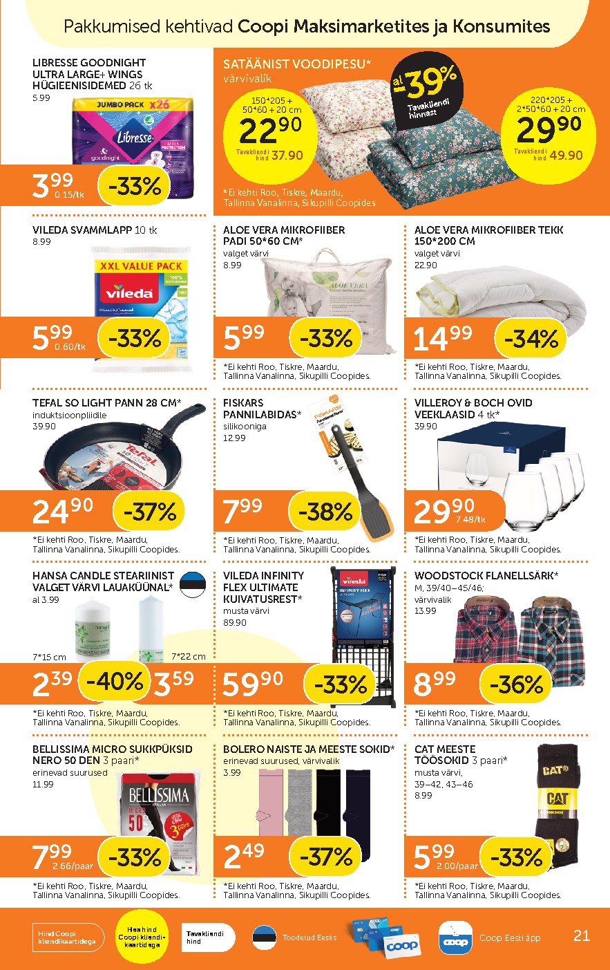 coop - Coop Eesti kliendileht (2026-10-27 - 2026-11-02) - page: 21