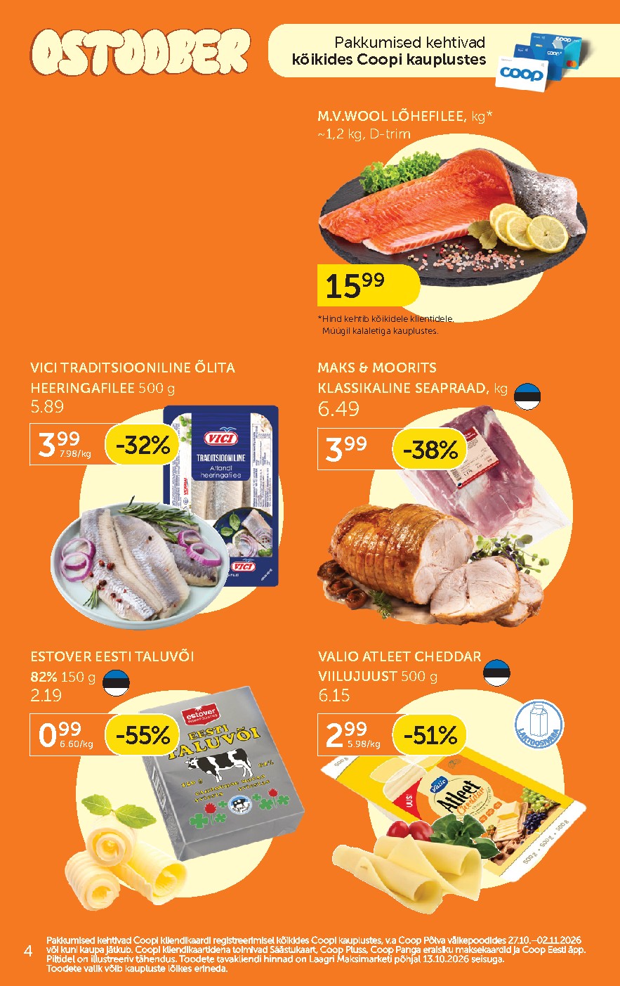 coop - Coop Eesti kliendileht (2026-10-27 - 2026-11-02) - page: 4