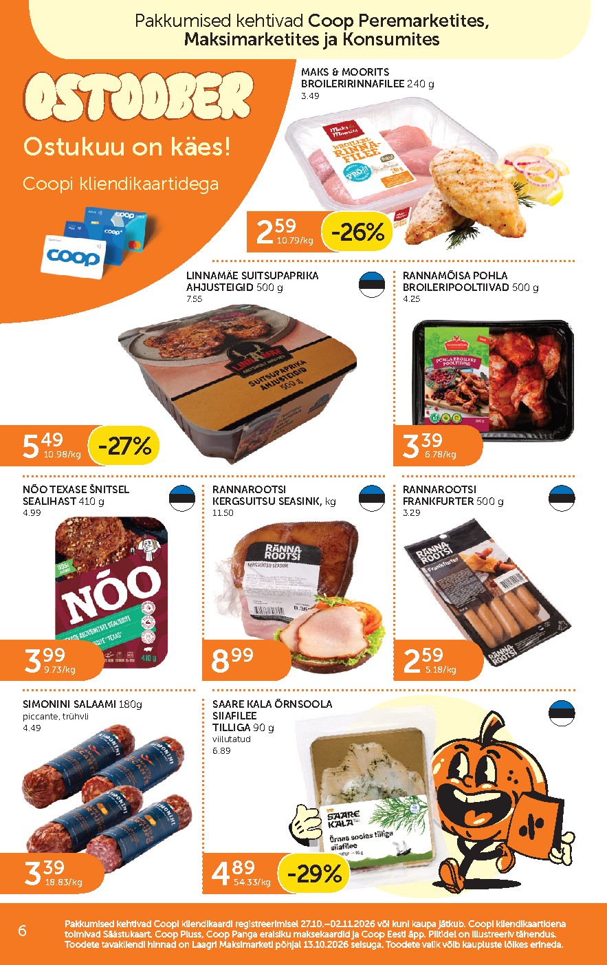 coop - Coop Eesti kliendileht (2026-10-27 - 2026-11-02) - page: 6