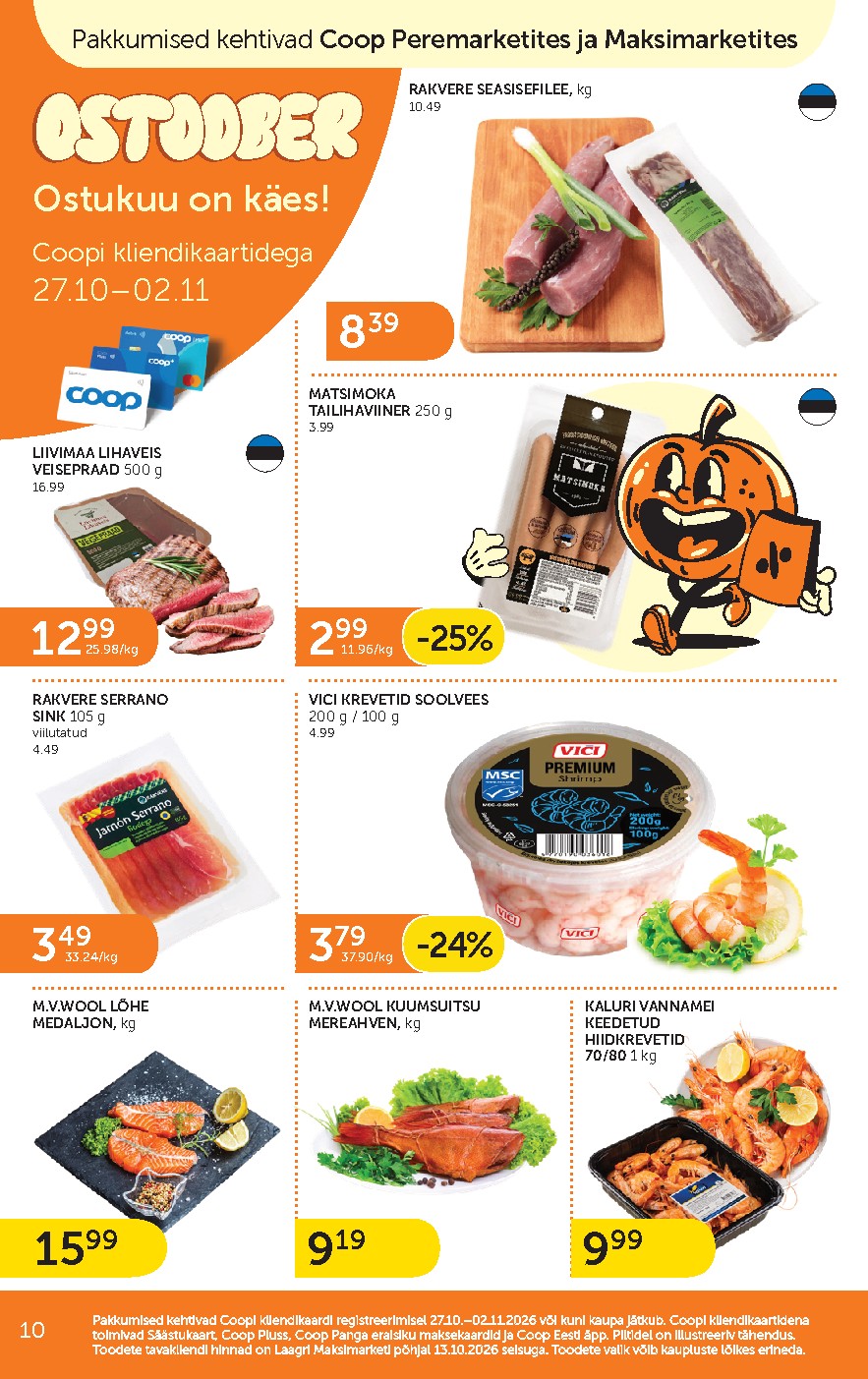 coop - Coop Eesti kliendileht (2026-10-27 - 2026-11-02) - page: 10