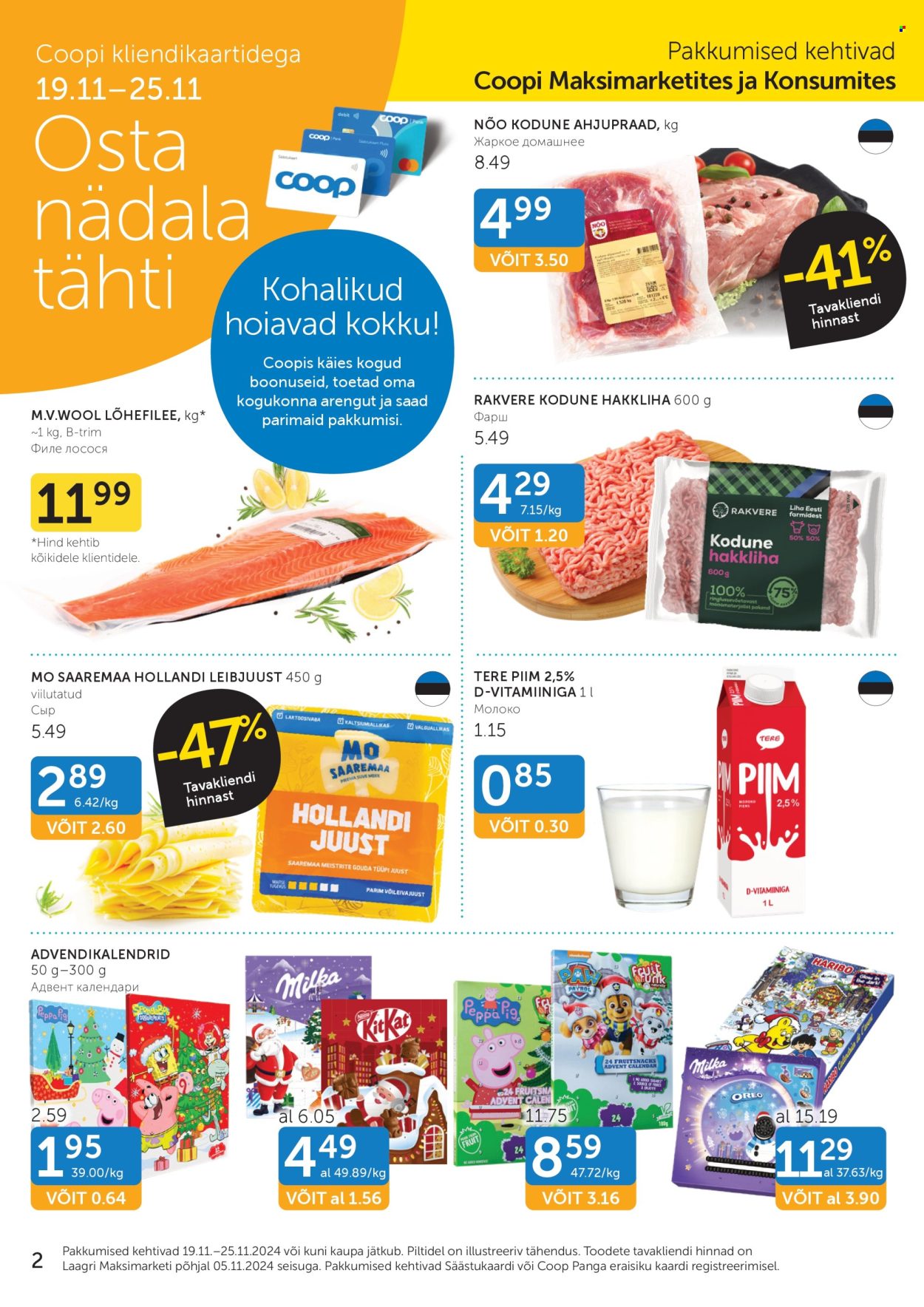 coop - Coop kliendileht (19.11 - 25.11.2024) - page: 2