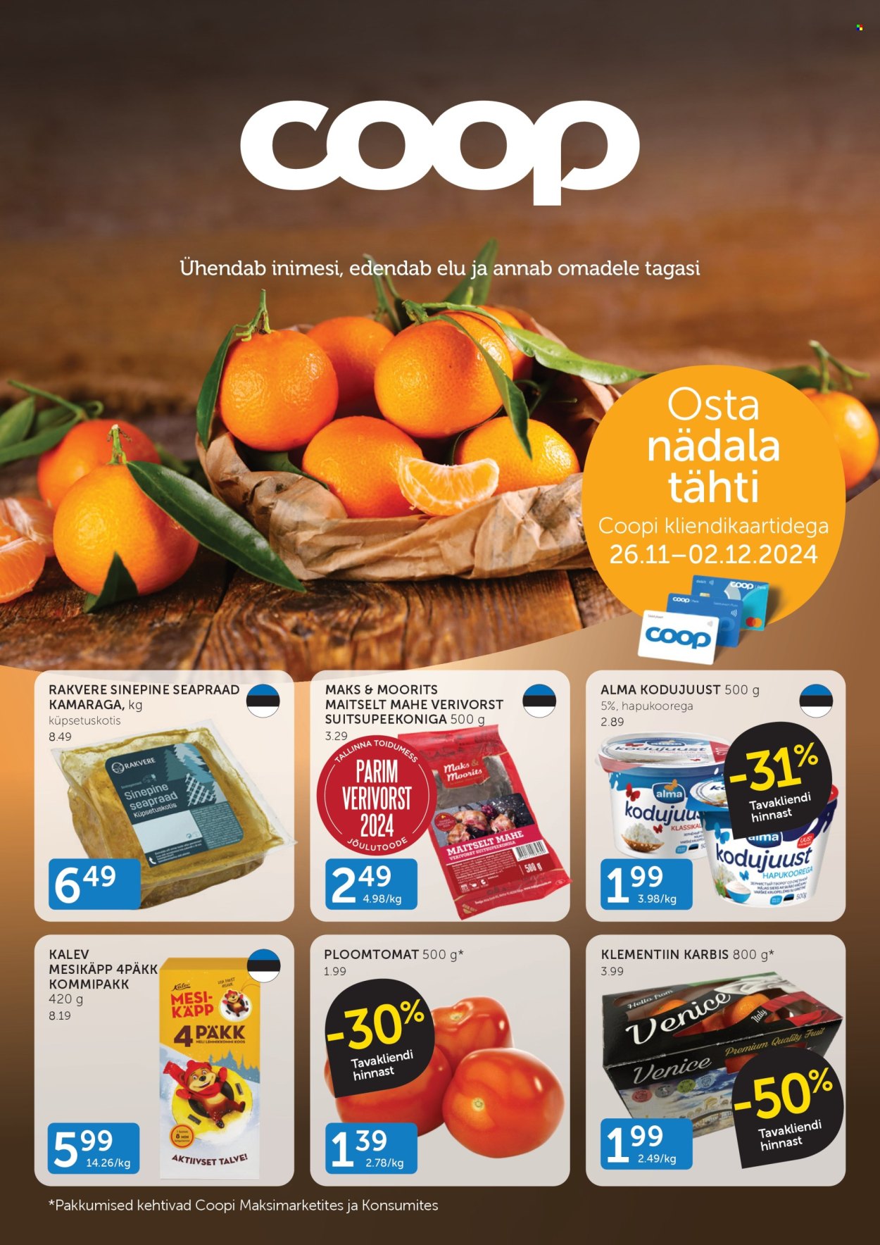 coop - Coop kliendileht (26.11 - 2.12.2024)