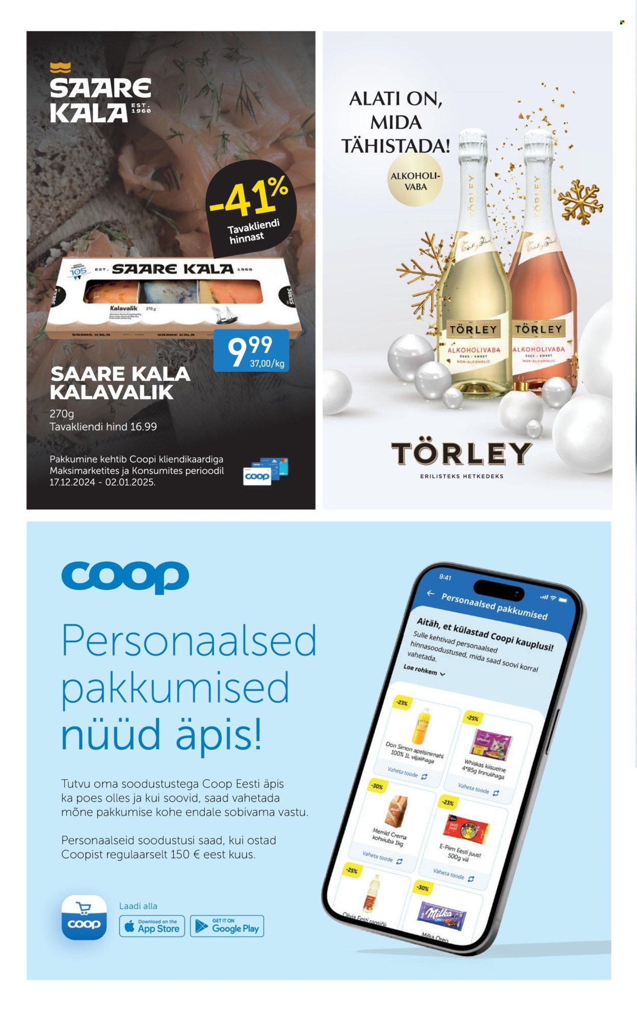 coop - Coop kliendileht - Jõulukuu pakkumised (17.12 - 26.12.2024) - page: 20