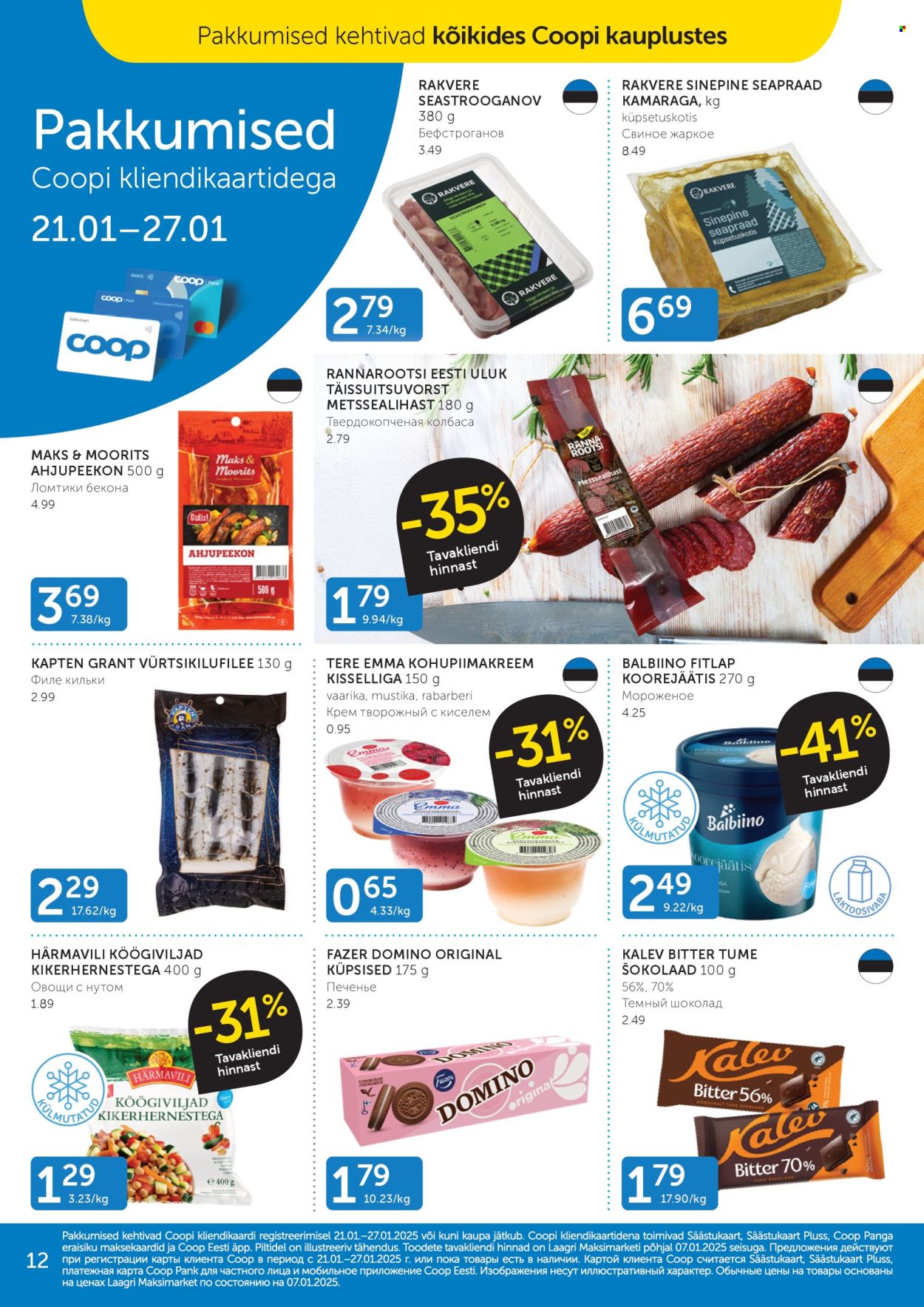 coop - Coop kliendileht (21.01 - 27.01.2025) - page: 12