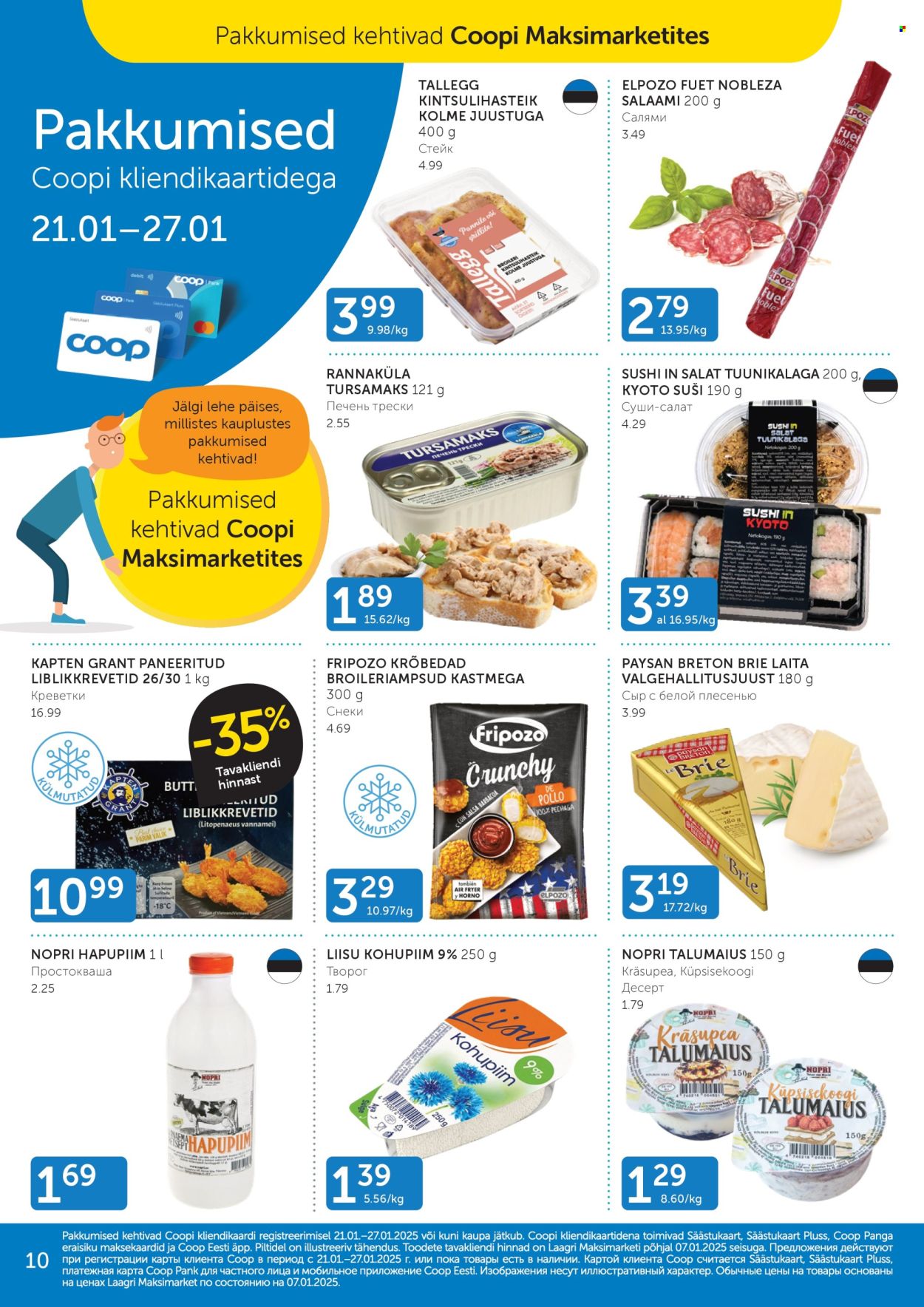 coop - Coop kliendileht (21.01 - 27.01.2025) - page: 10