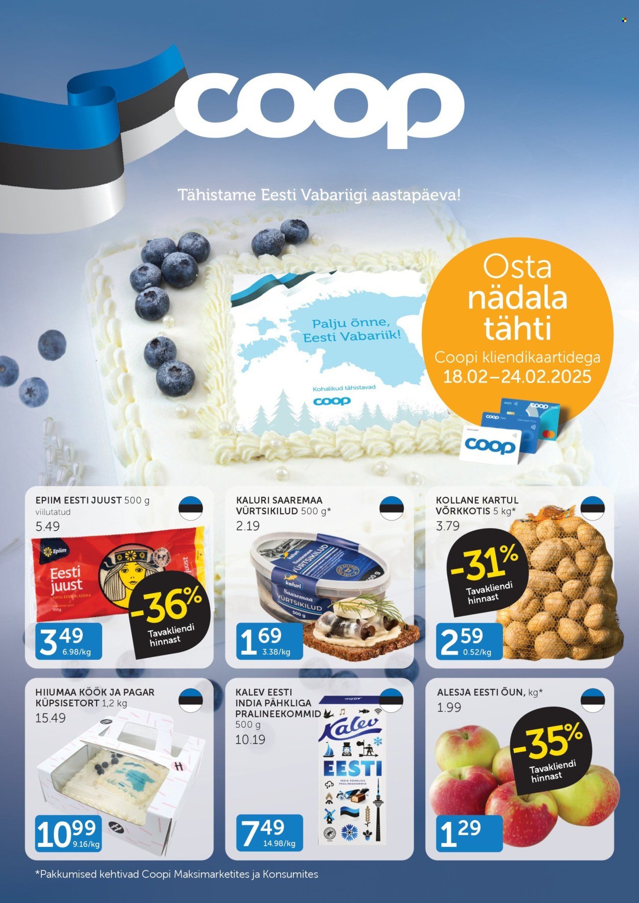 coop - Coop kliendileht (18.02 - 24.02.2025) - page: 1