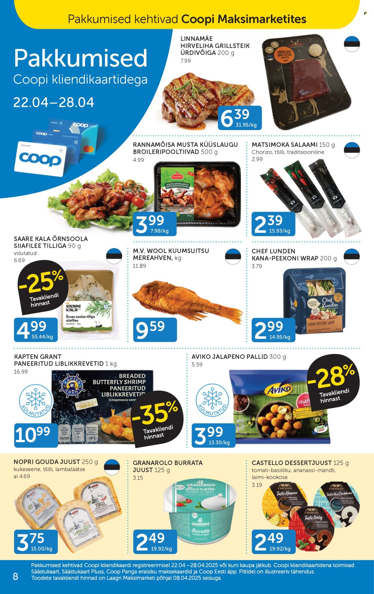 coop - Coop kliendileht (22.04 - 28.04.2025) - page: 8