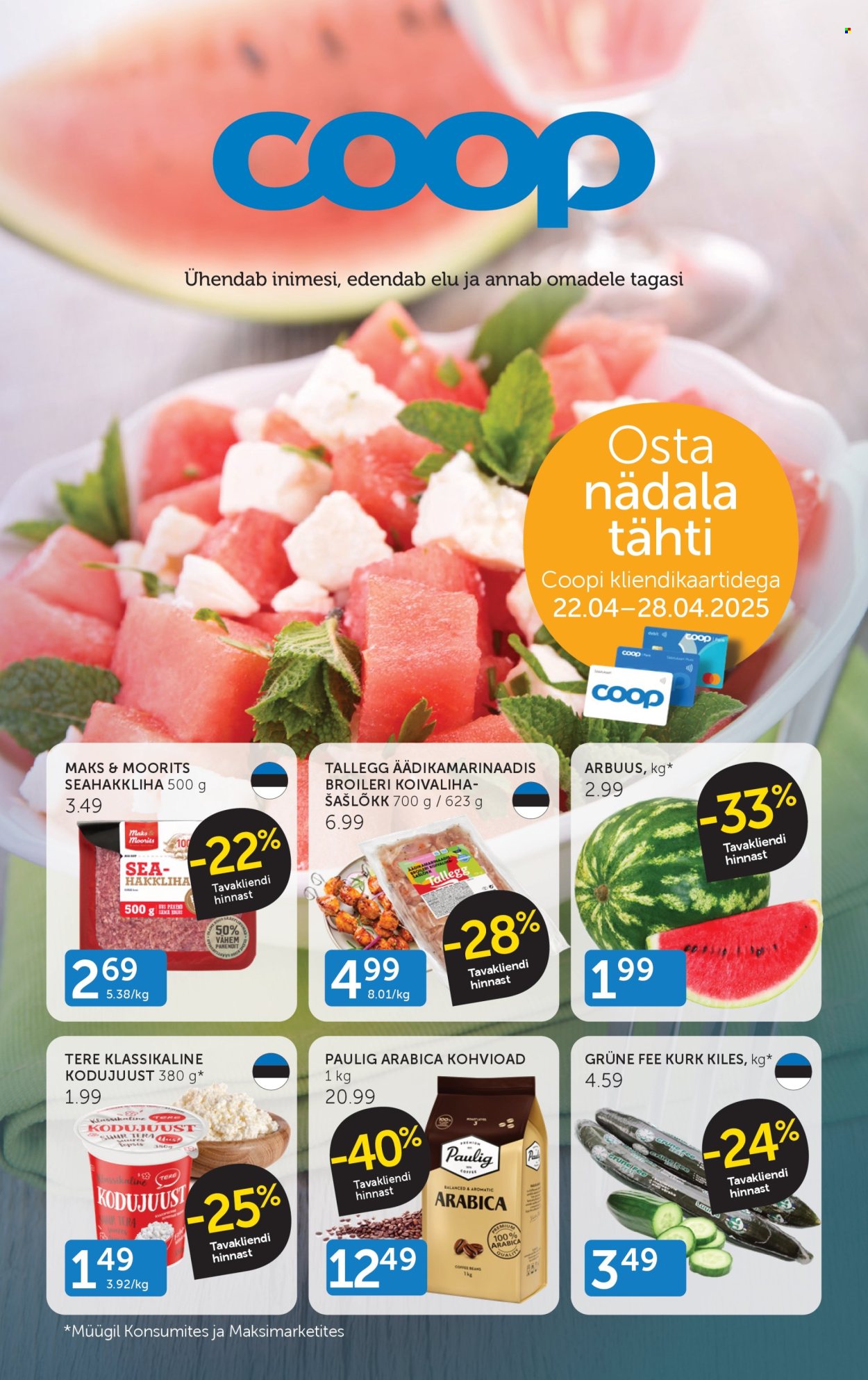 coop - Coop kliendileht (22.04 - 28.04.2025)