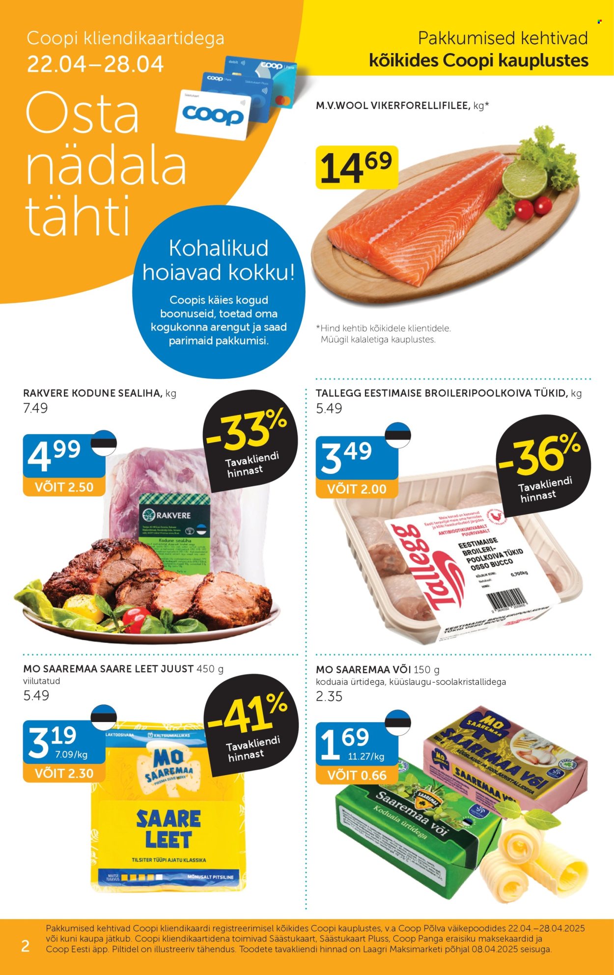 coop - Coop kliendileht (22.04 - 28.04.2025) - page: 2