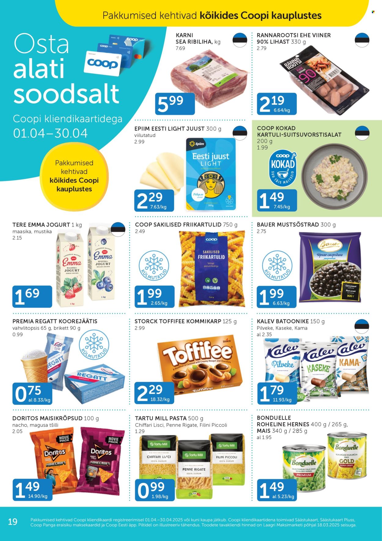coop - Coop kliendileht (22.04 - 28.04.2025) - page: 19