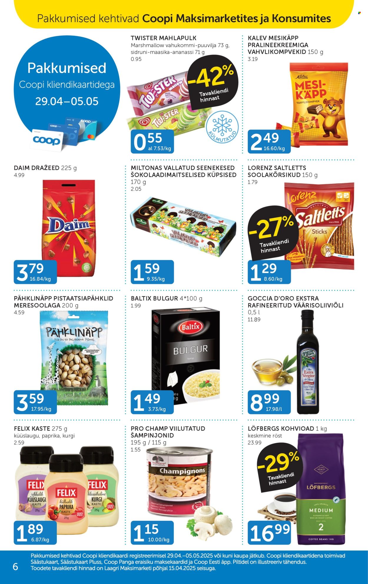 coop - Coop kliendileht (29.04 - 5.05.2025) - page: 6
