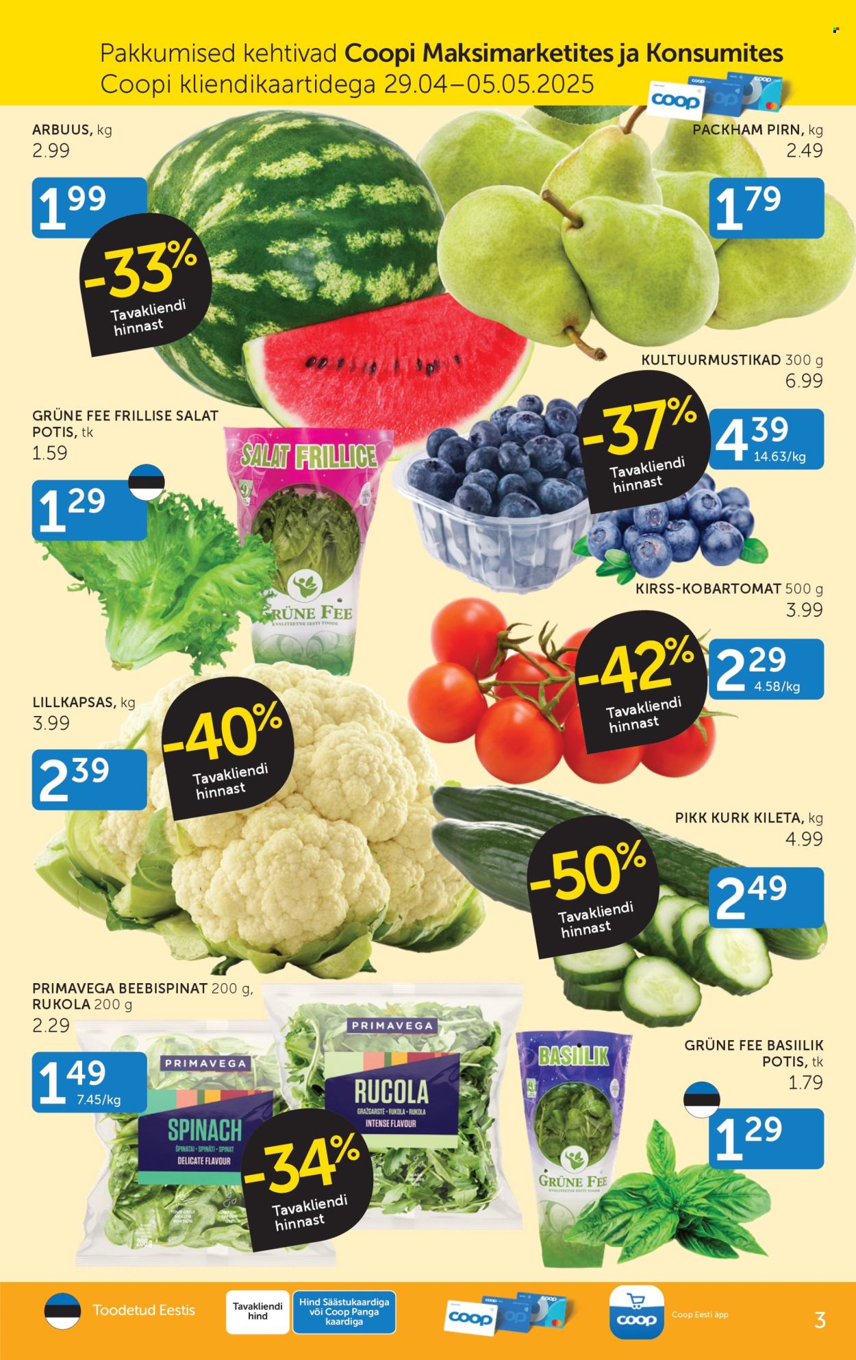 coop - Coop kliendileht (29.04 - 5.05.2025) - page: 3