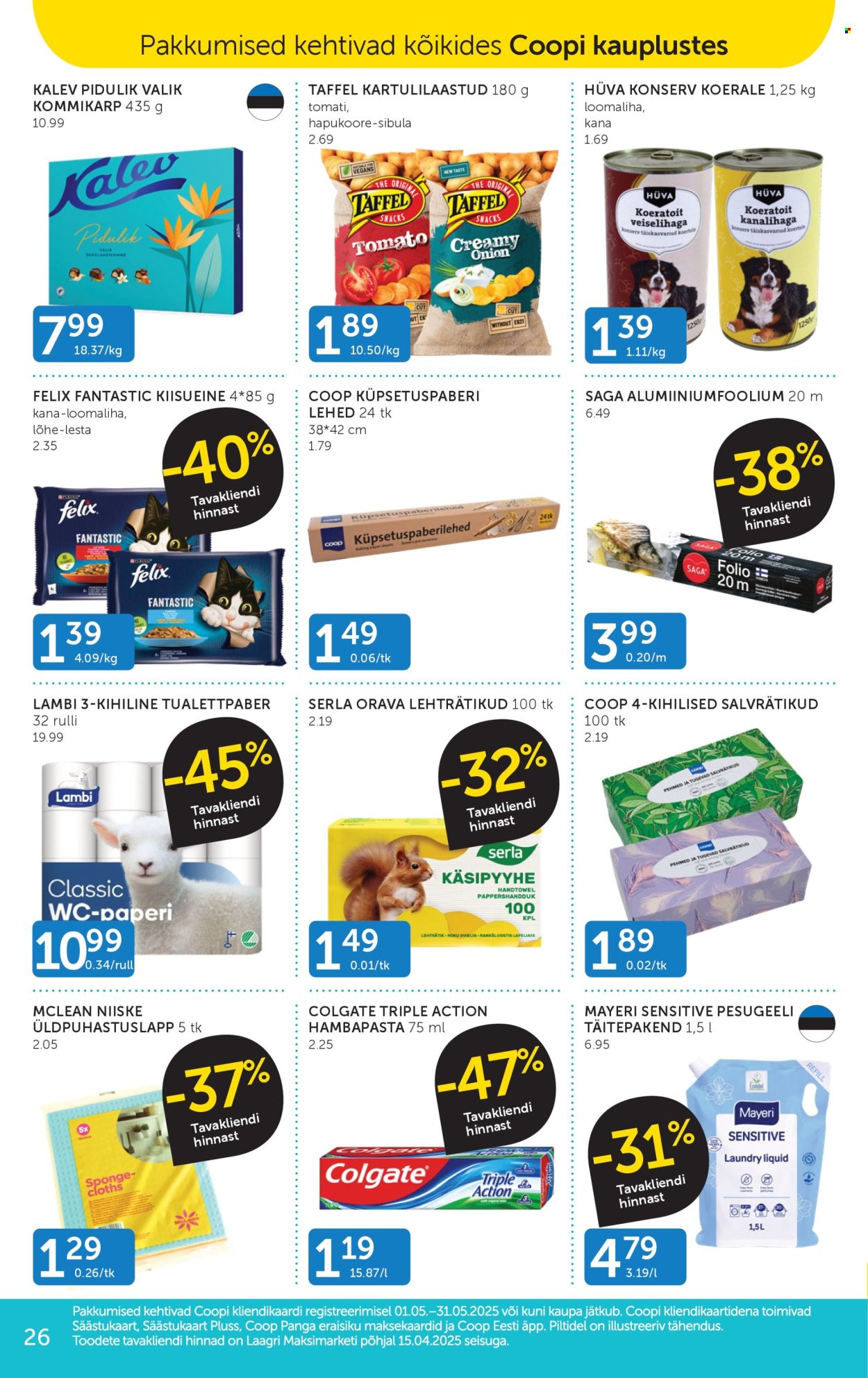 coop - Coop kliendileht (6.05 - 12.05.2025) - page: 26