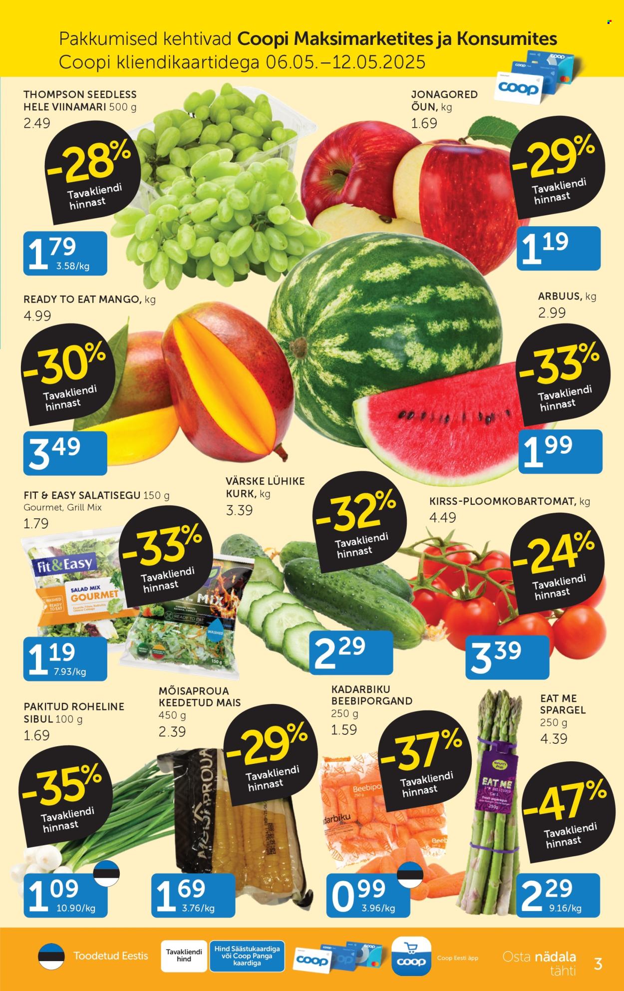 coop - Coop kliendileht (6.05 - 12.05.2025) - page: 3