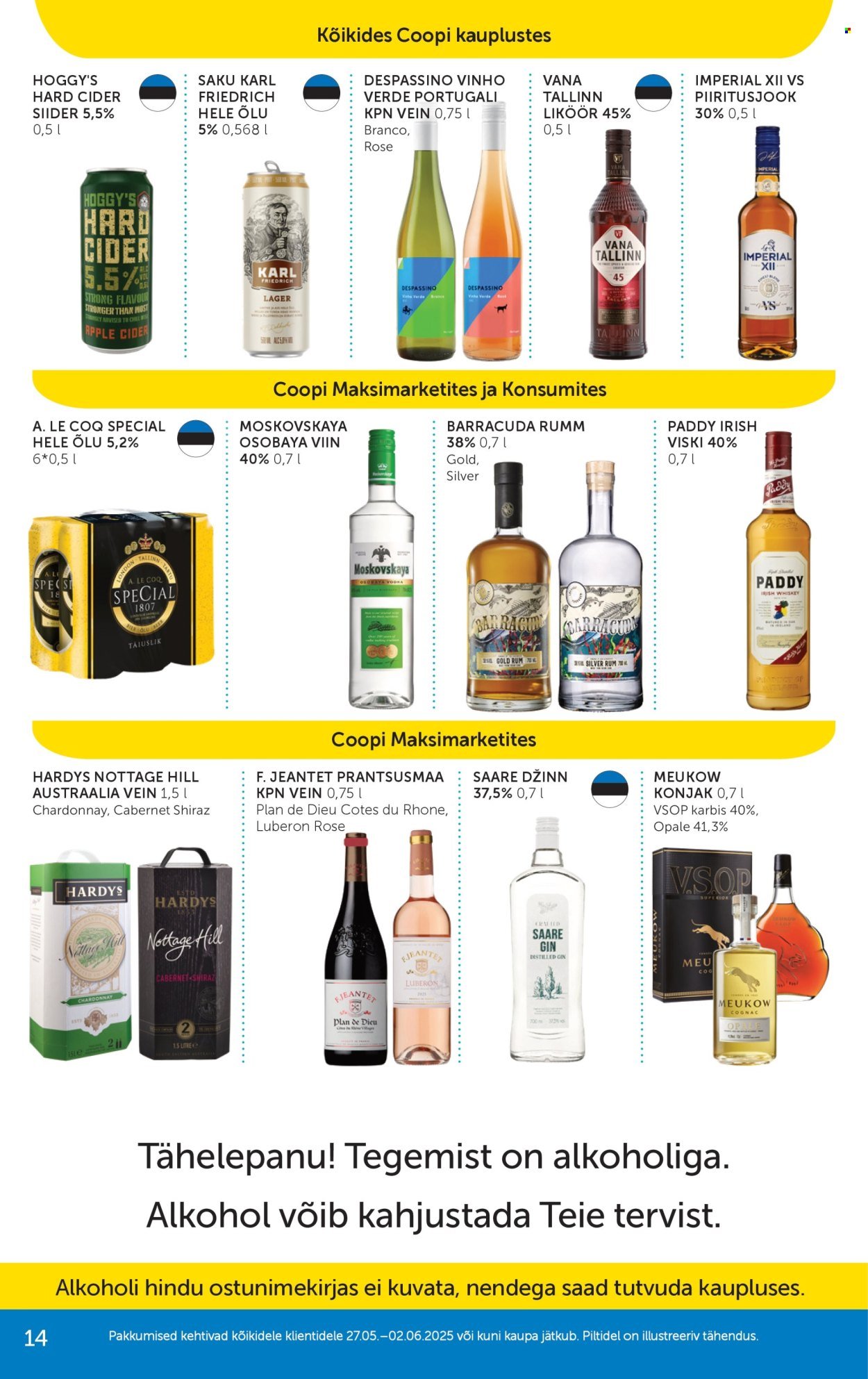 coop - Coop kliendileht (27.05 - 2.06.2025) - page: 14