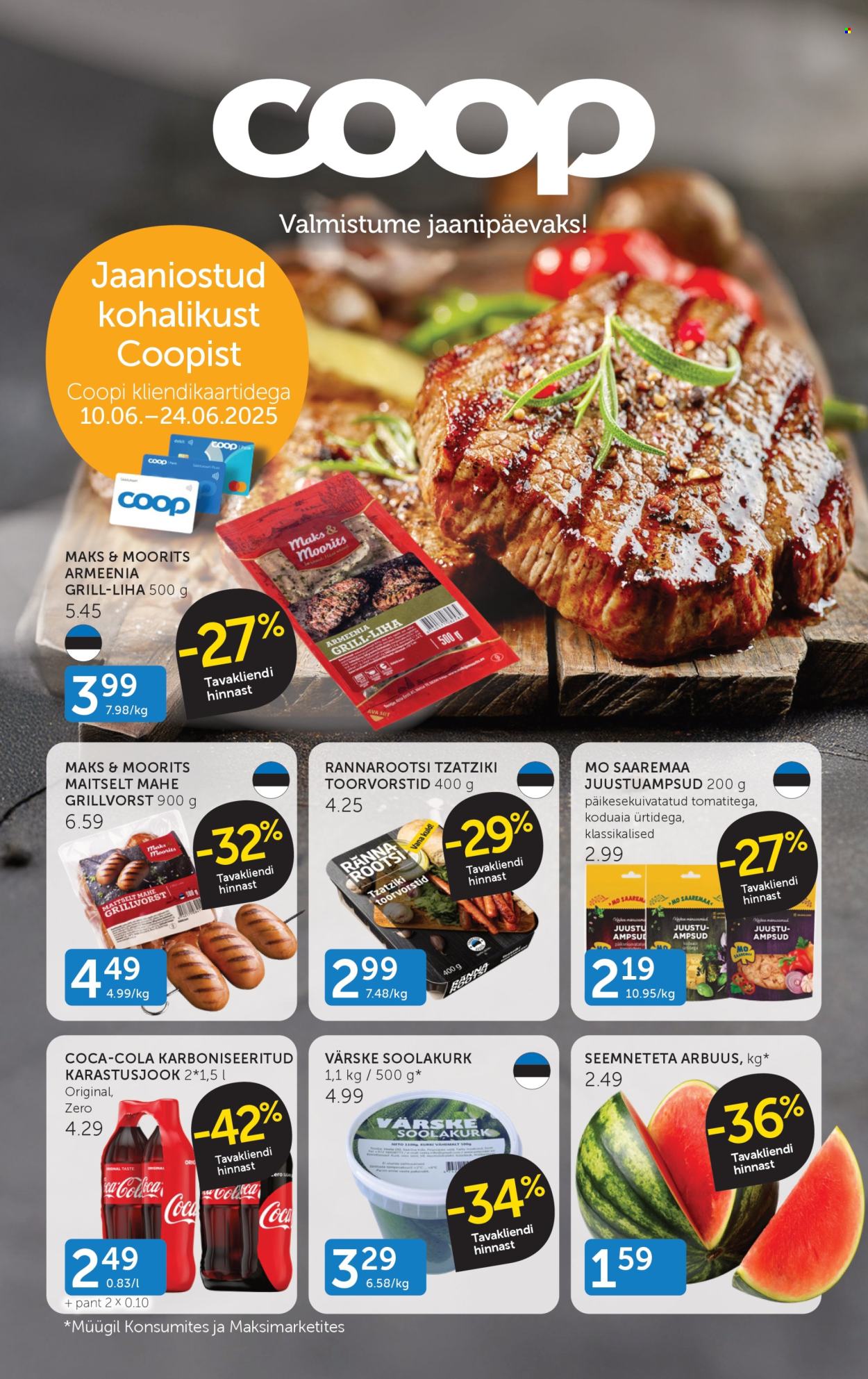 coop - Coop kliendileht (10.06 - 24.06.2025) - page: 1