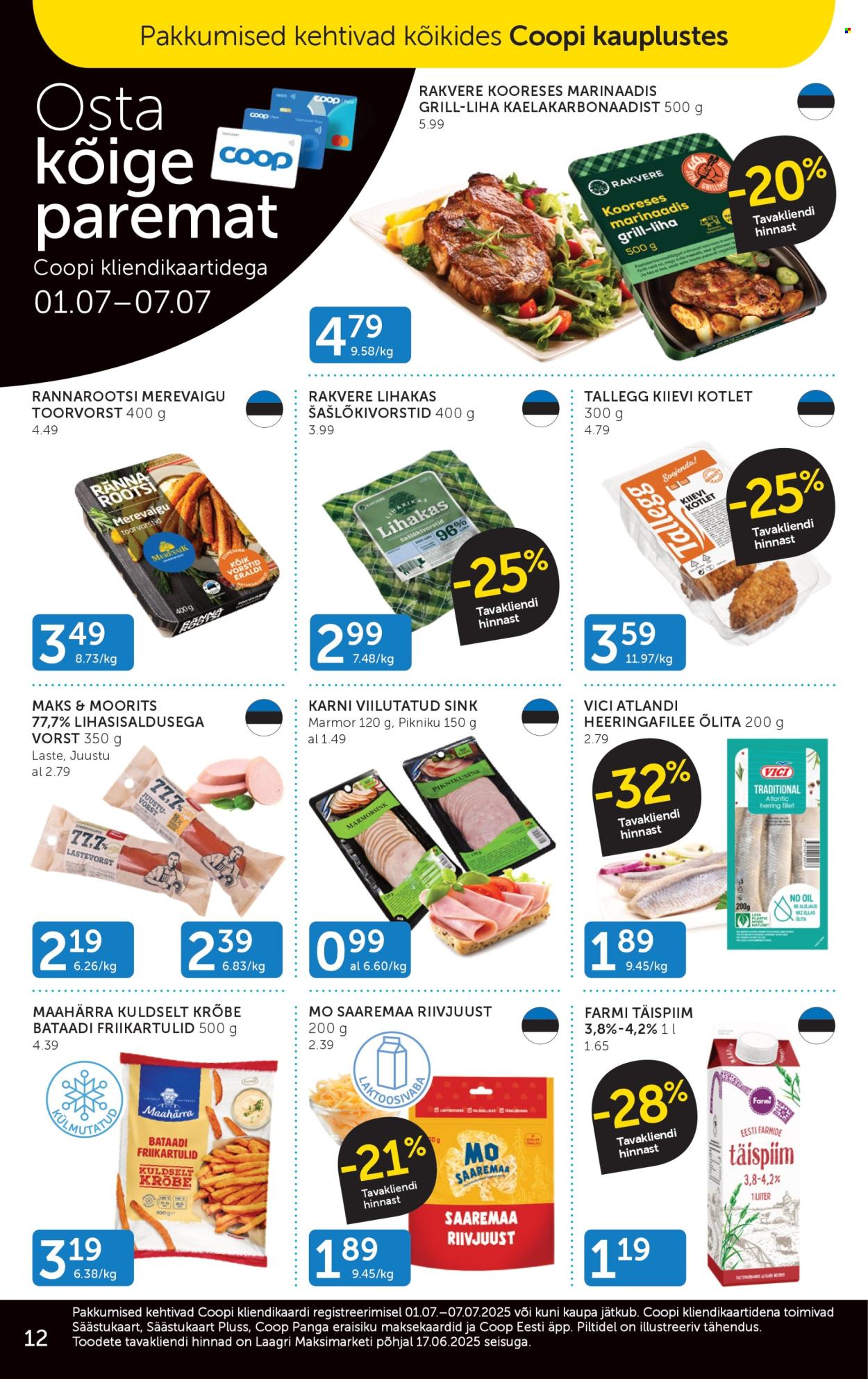 coop - Coop kliendileht (1.07 - 7.07.2025) - page: 12