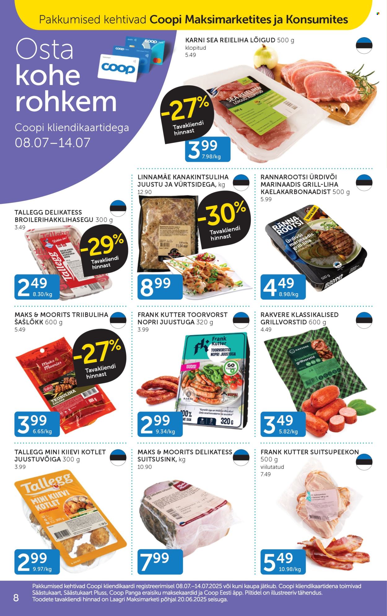 coop - Coop kliendileht (8.07 - 14.07.2025) - page: 8