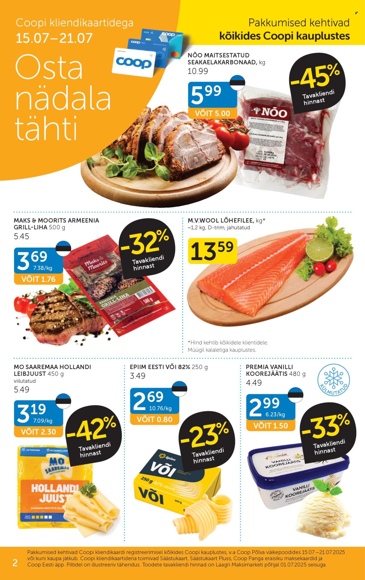 coop - Coop kliendileht (15.07 - 21.07.2025) - page: 2