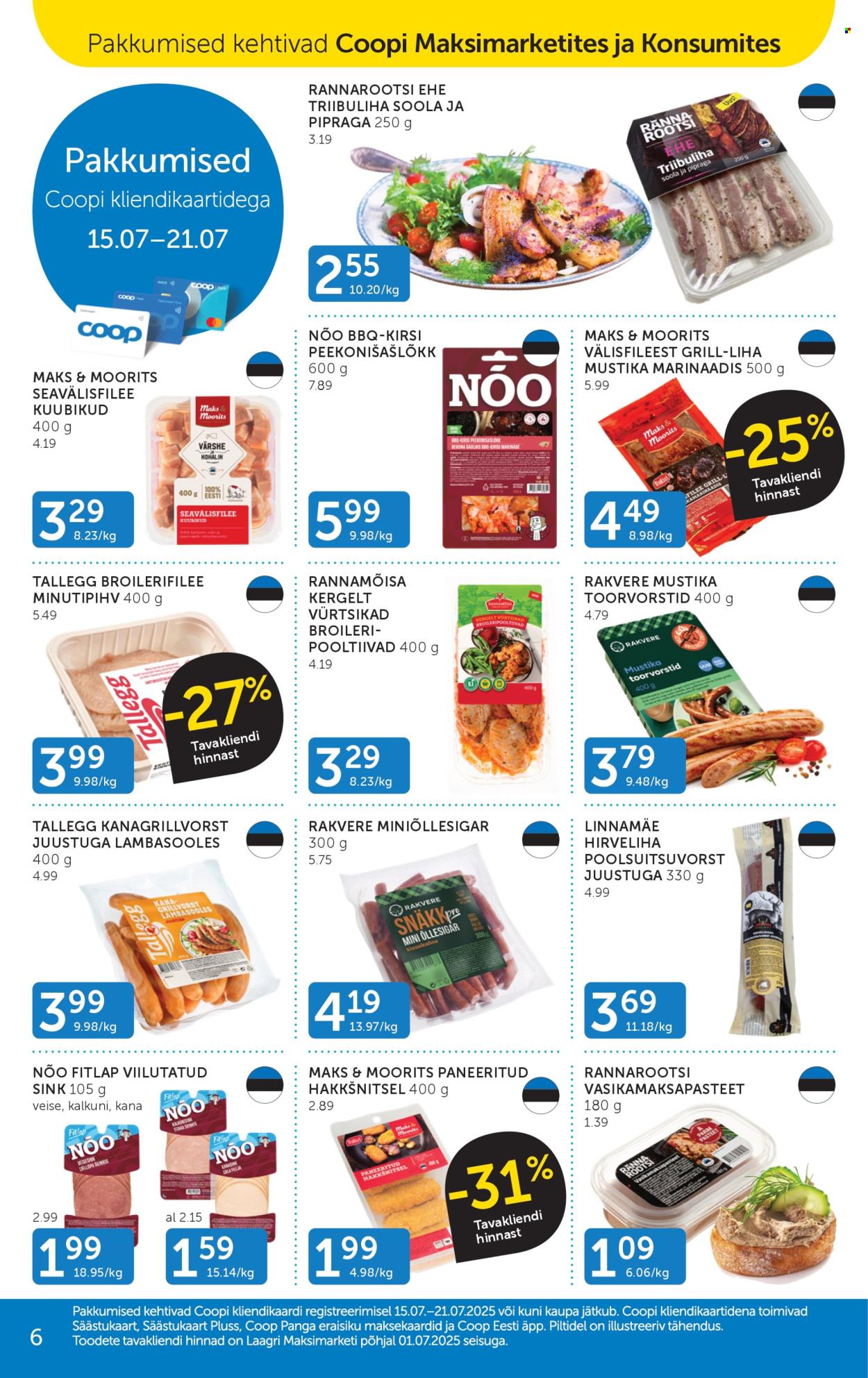 coop - Coop kliendileht (15.07 - 21.07.2025) - page: 6