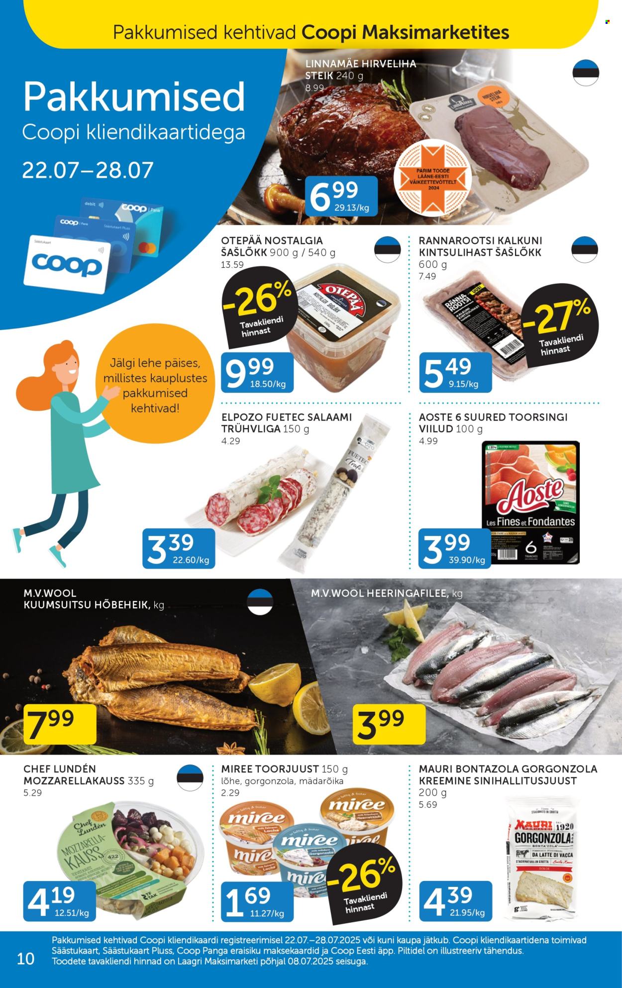 coop - Coop kliendileht (22.07 - 28.07.2025) - page: 10