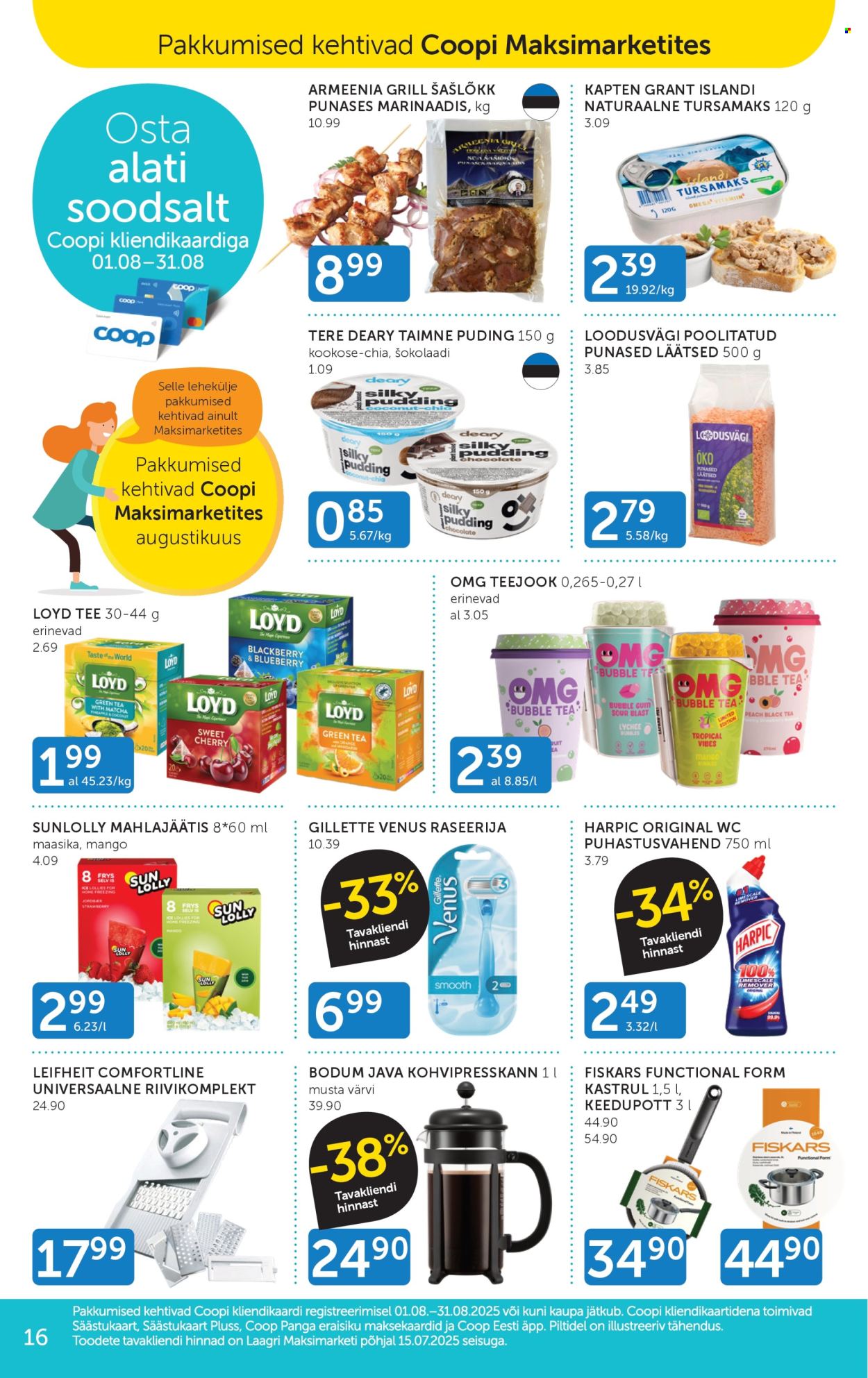 coop - Coop kliendileht (5.08 - 11.08.2025) - page: 16