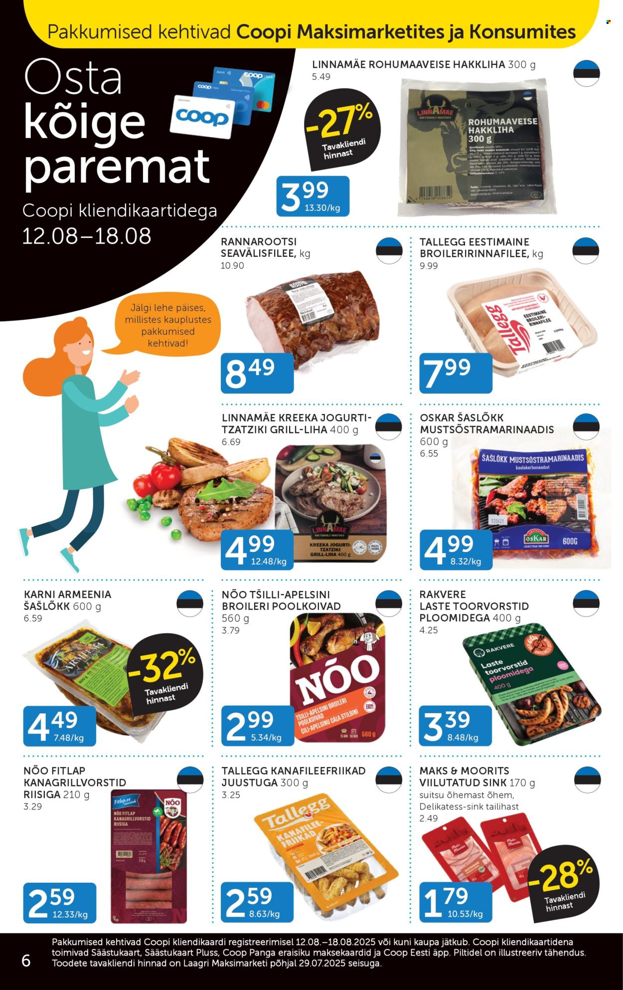 coop - Coop kliendileht (12.08 - 18.08.2025) - page: 6