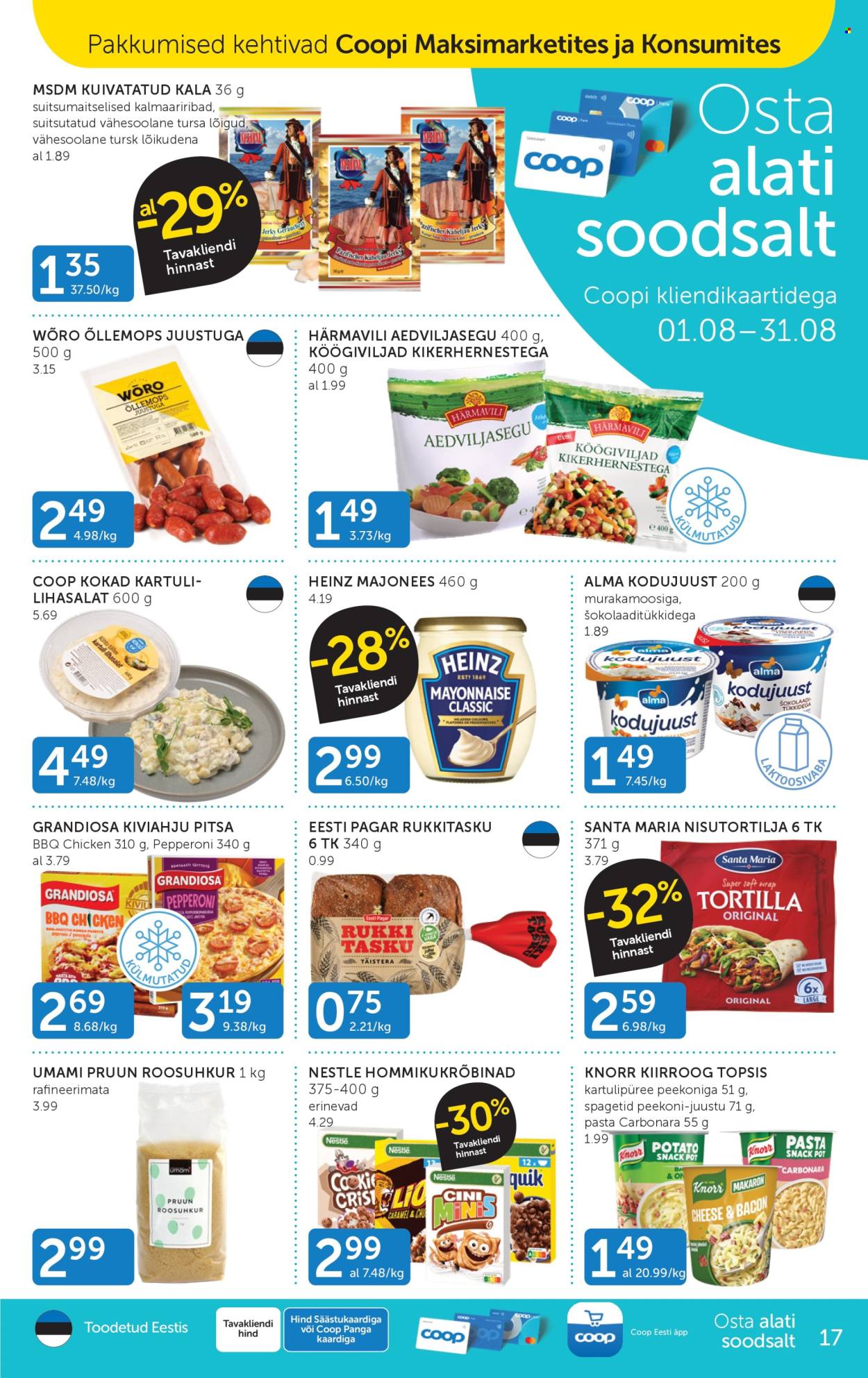 coop - Coop kliendileht (12.08 - 18.08.2025) - page: 17