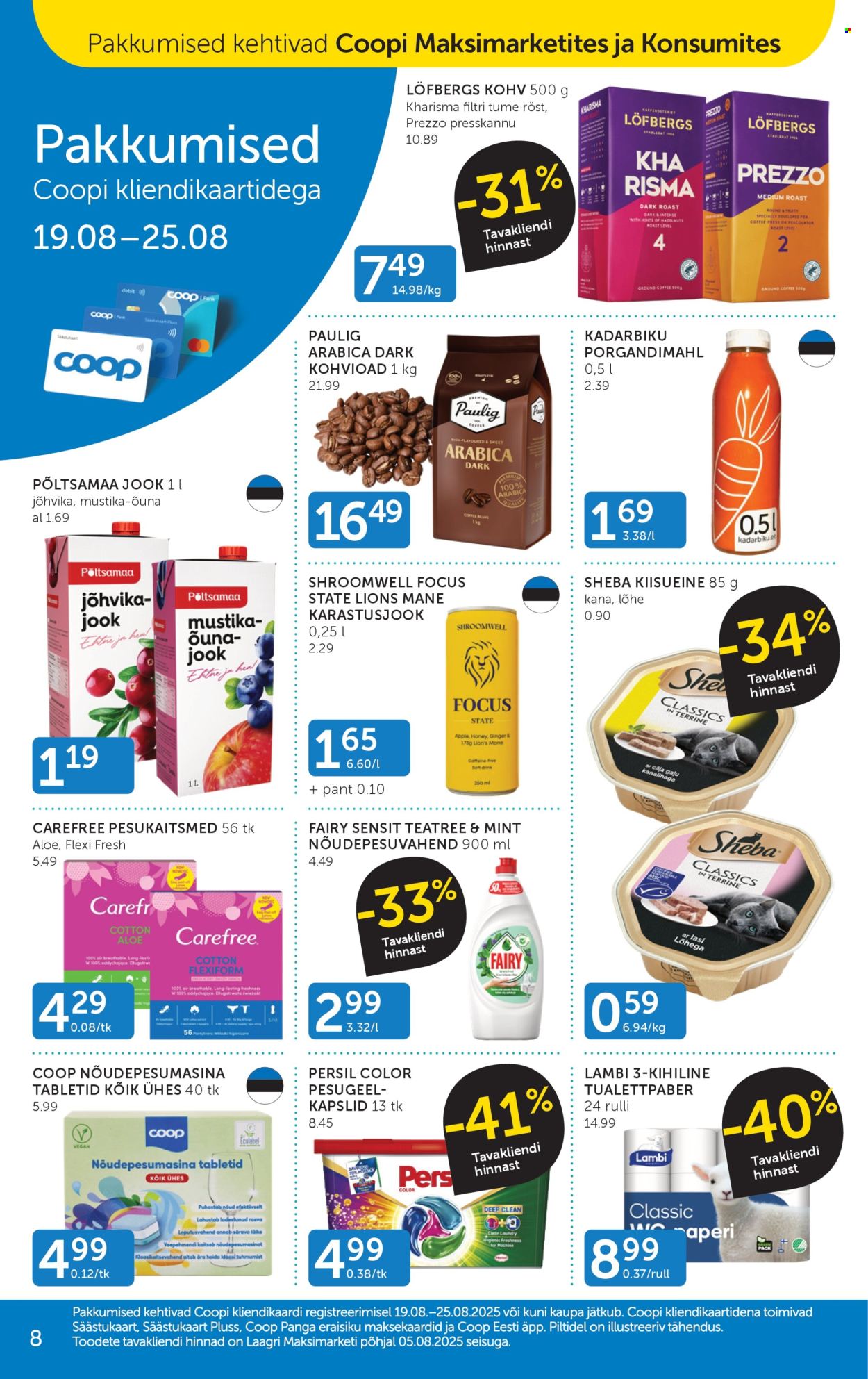 coop - Coop kliendileht (18.08 - 25.08.2025) - page: 8