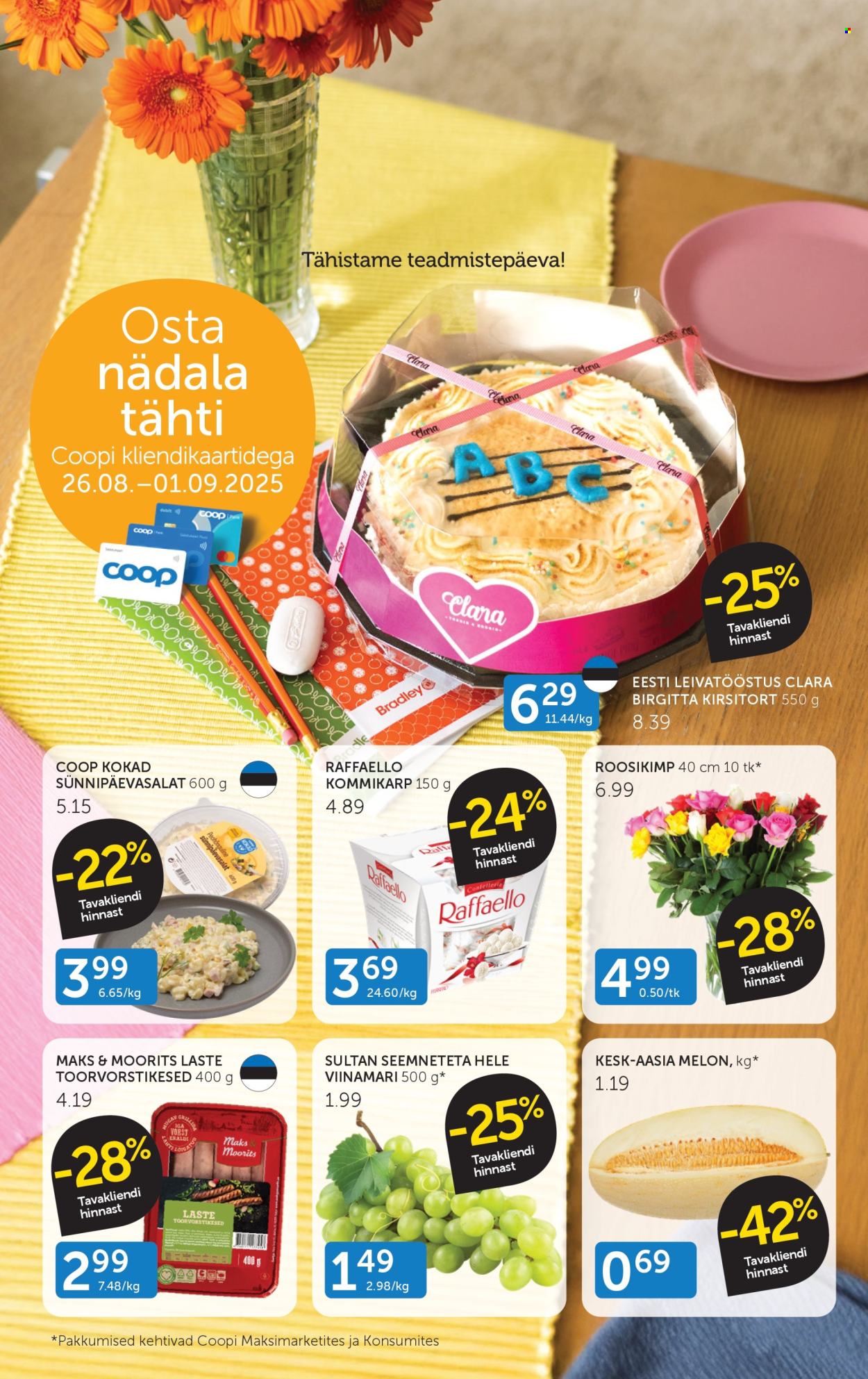 coop - Coop kliendileht (26.08 - 1.09.2025)