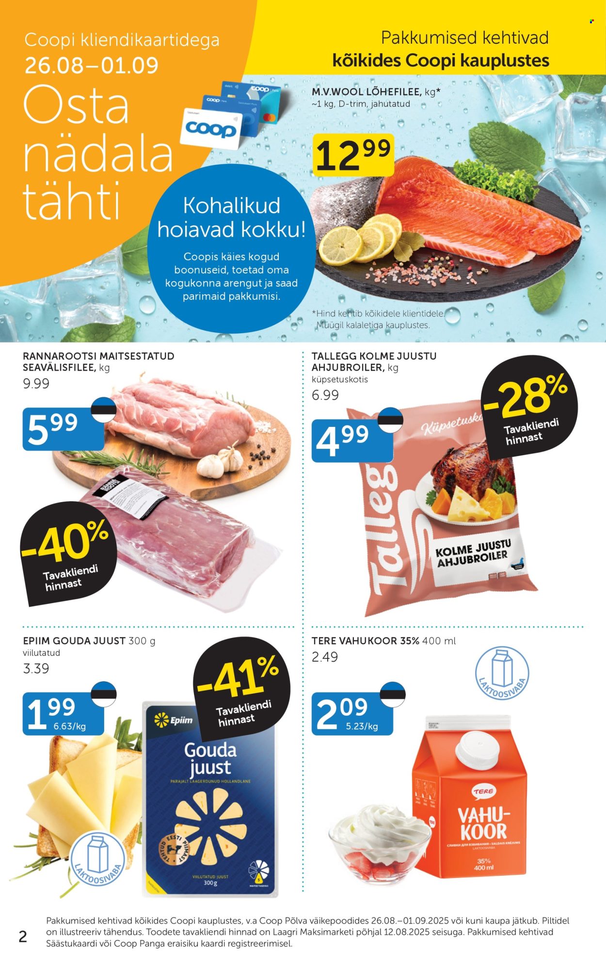 coop - Coop kliendileht (26.08 - 1.09.2025) - page: 2