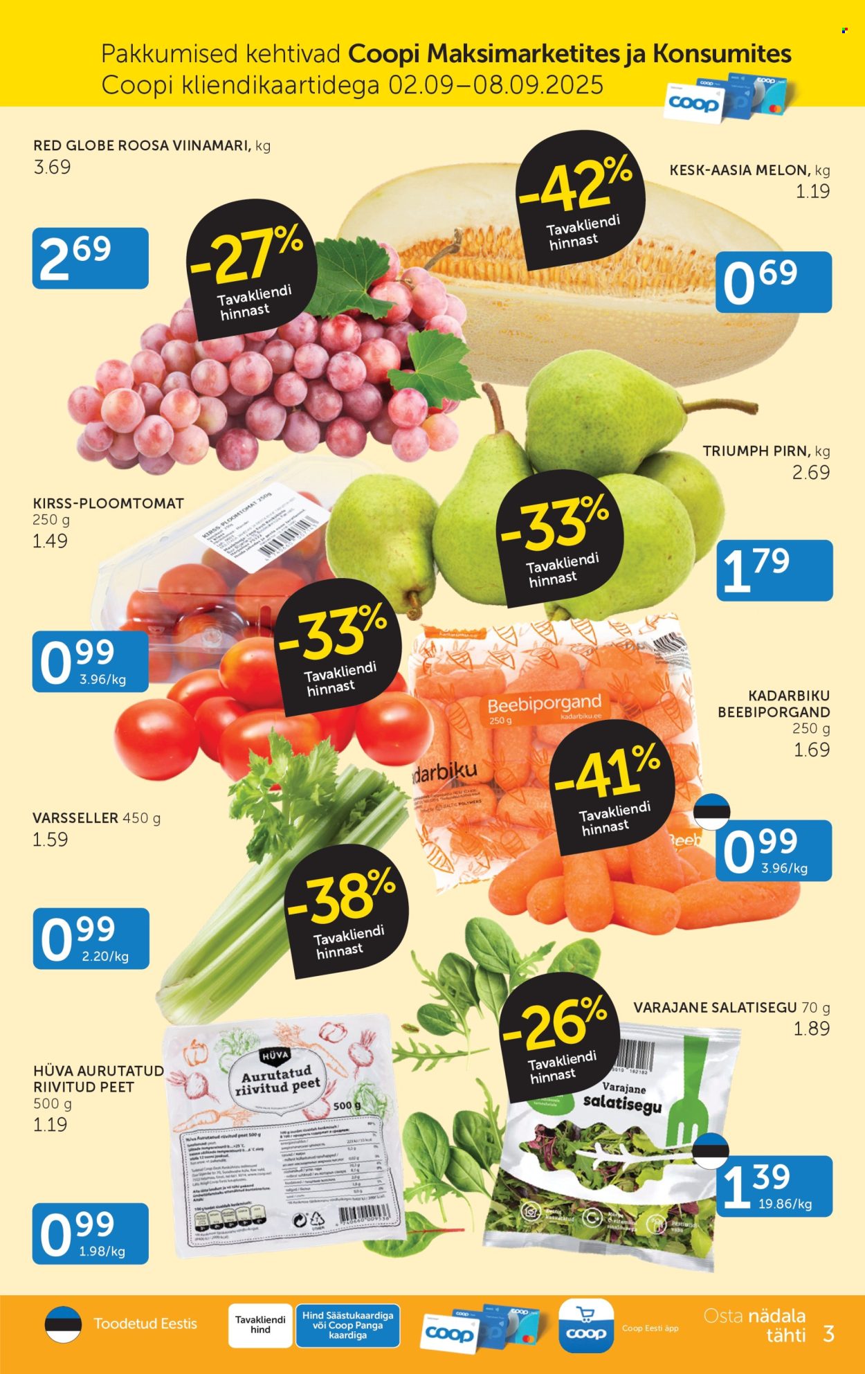 coop - Coop kliendileht (2.09 - 8.09.2025) - page: 3