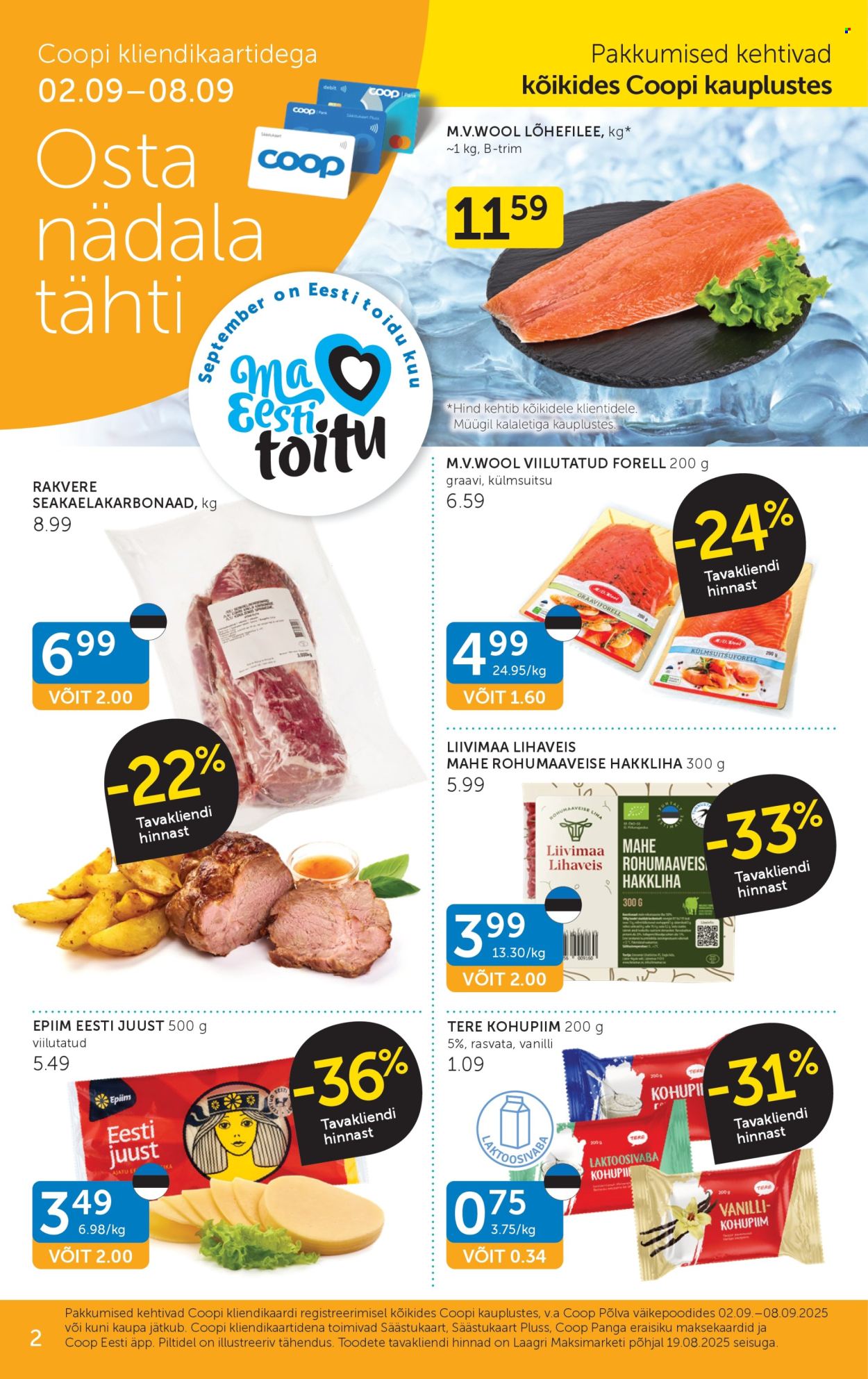 coop - Coop kliendileht (2.09 - 8.09.2025) - page: 2