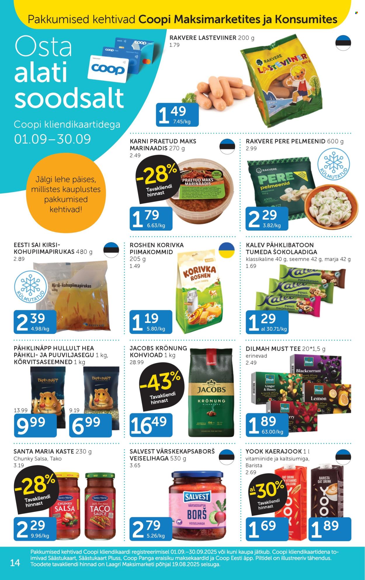 coop - Coop kliendileht (2.09 - 8.09.2025) - page: 14