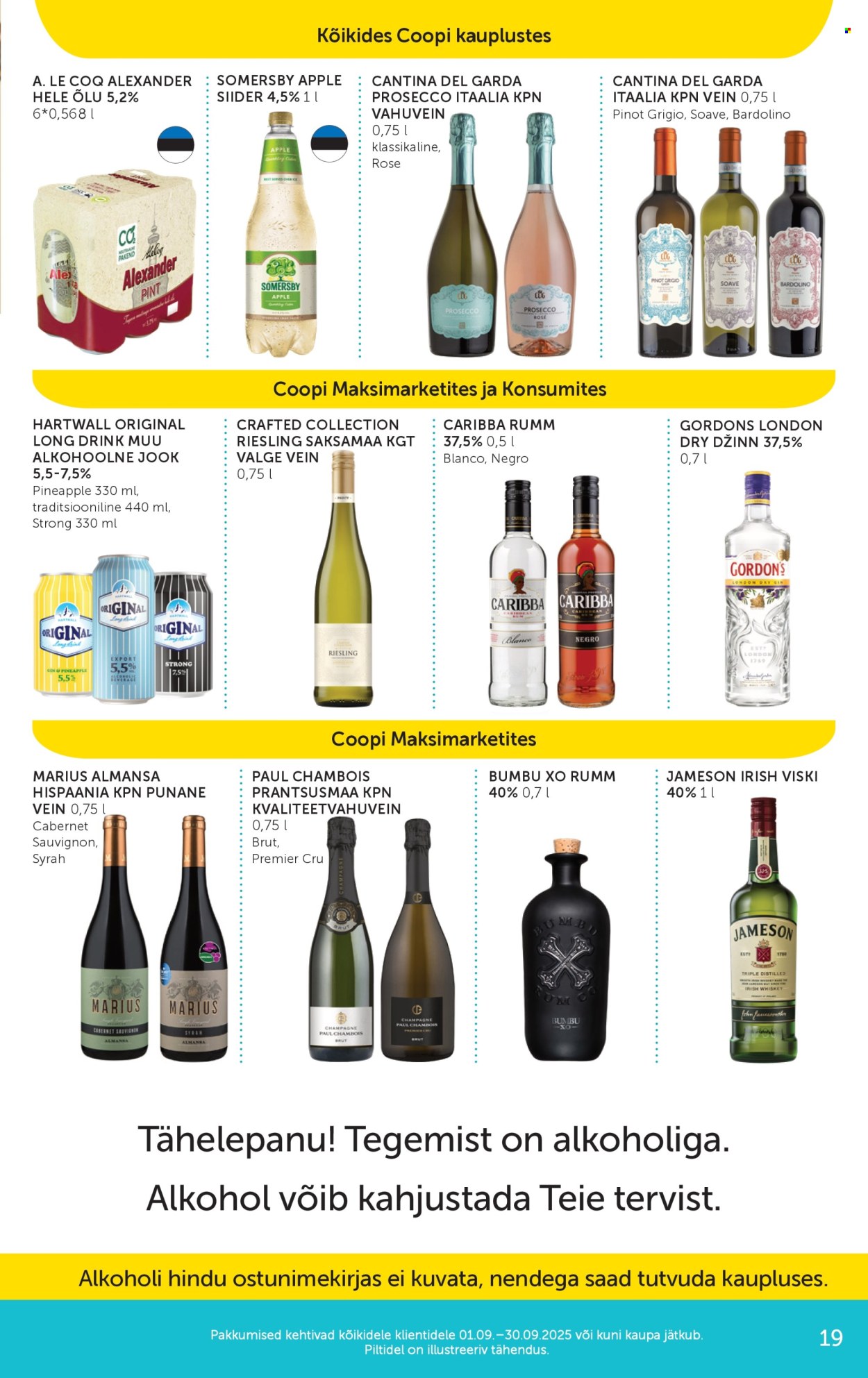 coop - Coop kliendileht (2.09 - 8.09.2025) - page: 19