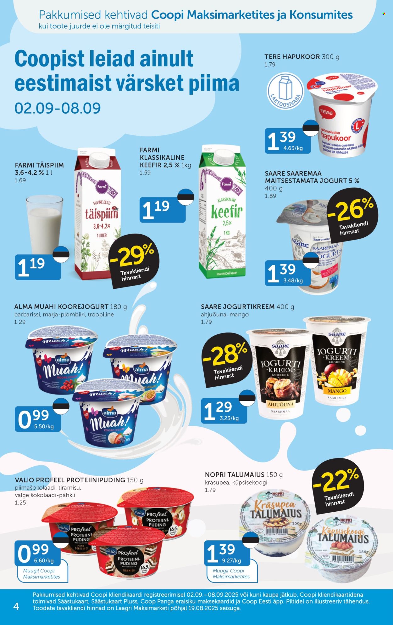 coop - Coop kliendileht (2.09 - 8.09.2025) - page: 4