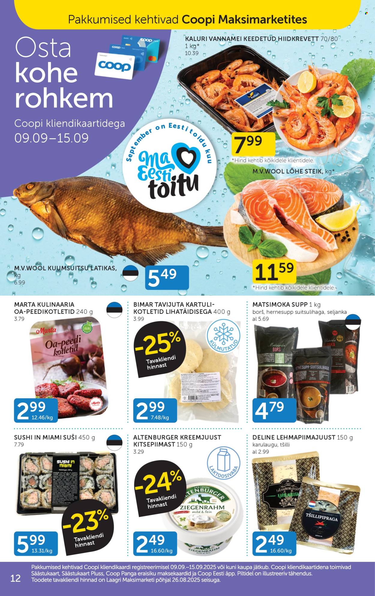 coop - Coop kliendileht (9.09 - 15.09.2025) - page: 12