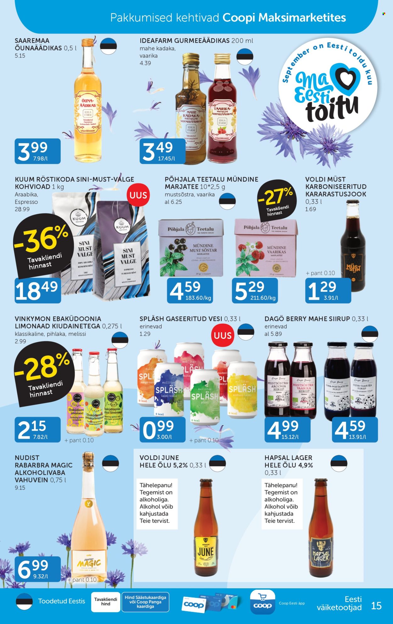 coop - Coop kliendileht (9.09 - 15.09.2025) - page: 15