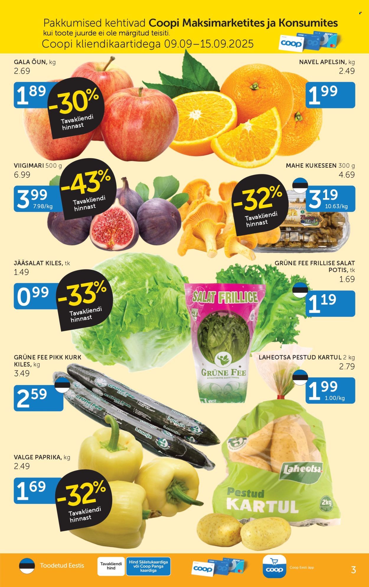 coop - Coop kliendileht (9.09 - 15.09.2025) - page: 3