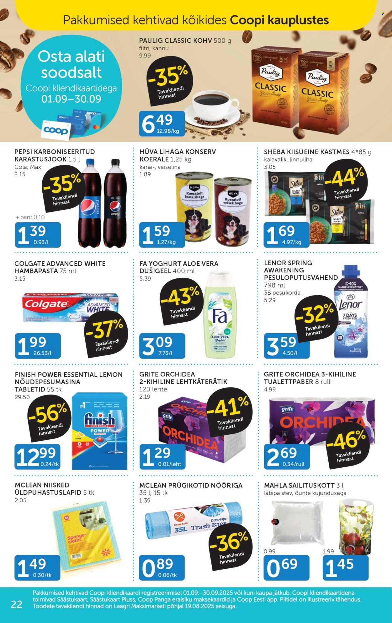 coop - Coop kliendileht (16.09 - 22.09.2025) - page: 22
